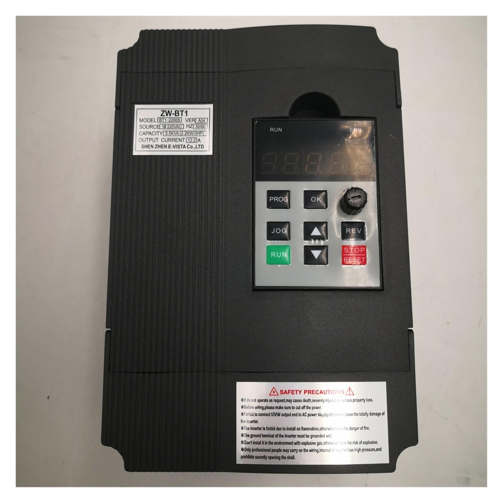 Variador De Frecuencia Falownik VFD 1.5KW/2.2KW/4KW przetwornica częstotliwości 3P 220/110 wyjście kontrola prędkości silnika wrzeciona cnc Kompaktowa konstrukcja(1.5KW BT1)