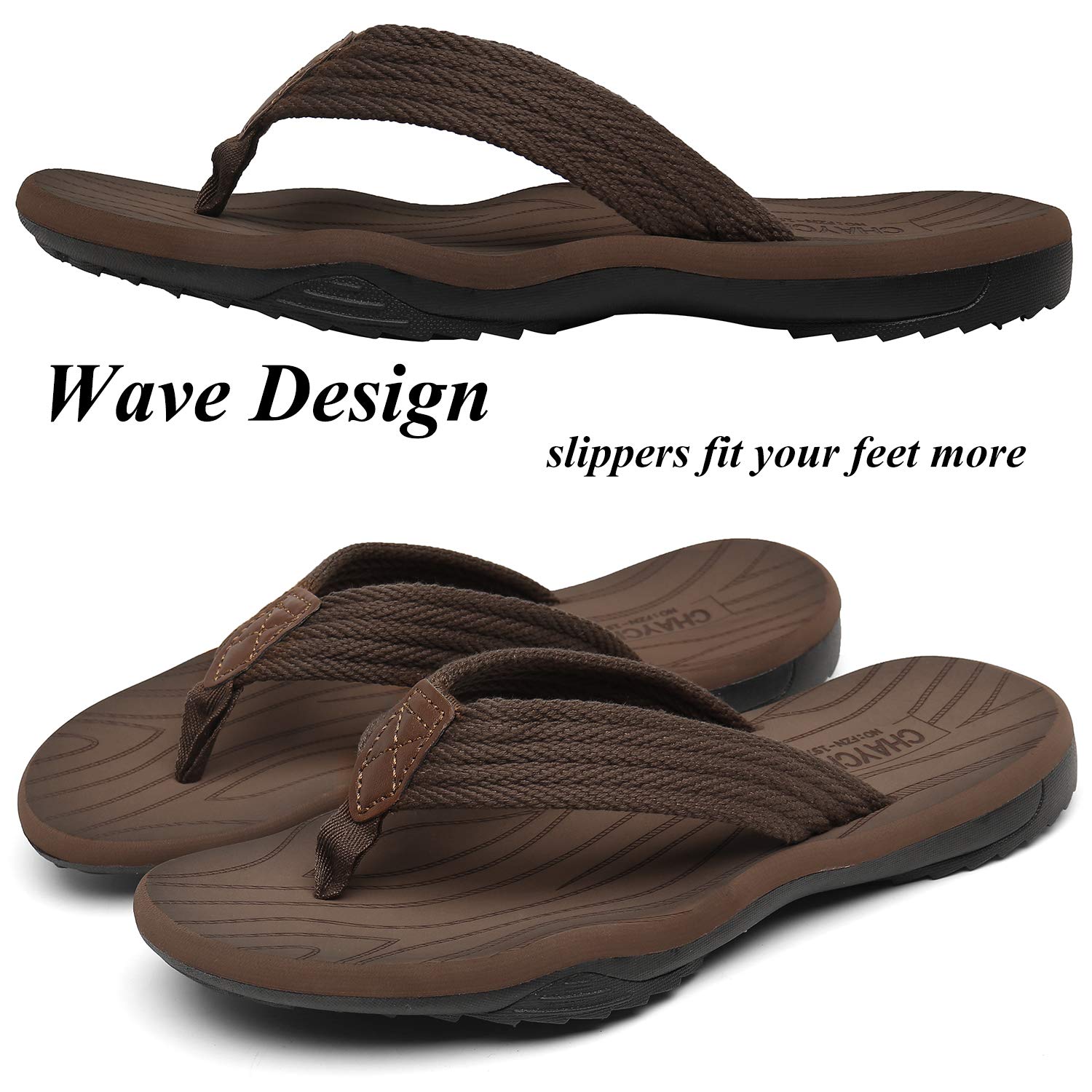 ChayChax Infradito Uomo Scarpe da Spiaggia e Piscina Sportive Beach Sandali Morbide Ciabatte Antiscivolo Pantofole con Gomma Suola