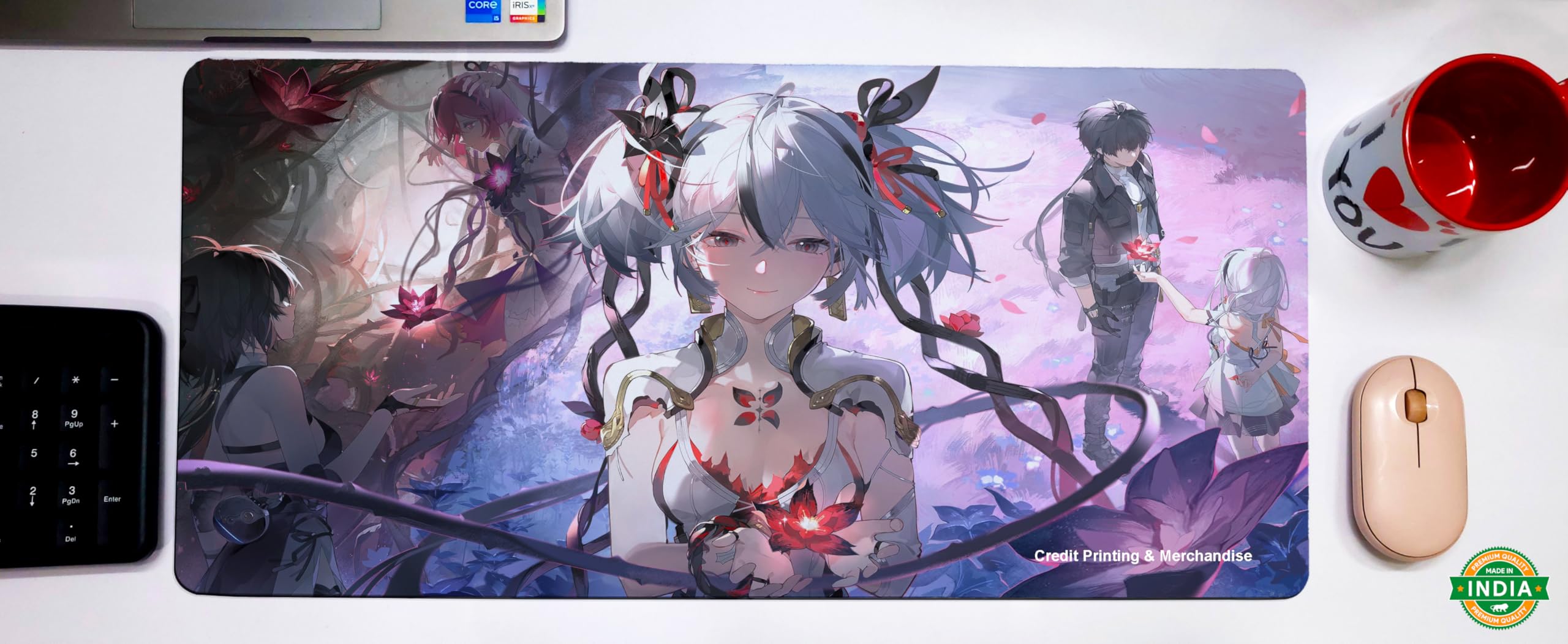 Credit Printing & Merchandise | Wuthering Waves | WuWa | XXL Mouse Pad (280 x 580 x 3 mm) / Small Mouse pad (220 x 175 x 3 mm) Gaming, Office, Personal Use | Fanmade (Custom, XXL) — Amazon image 16