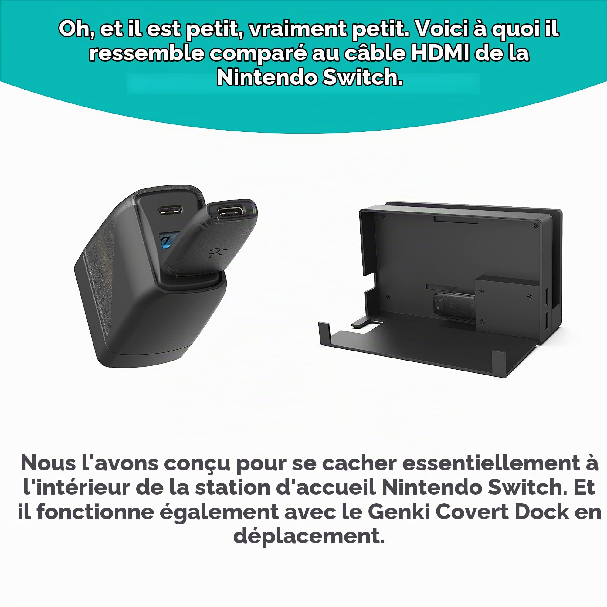 Genki ShadowCast Console de Jeu sur Votre Ordinateur Portable