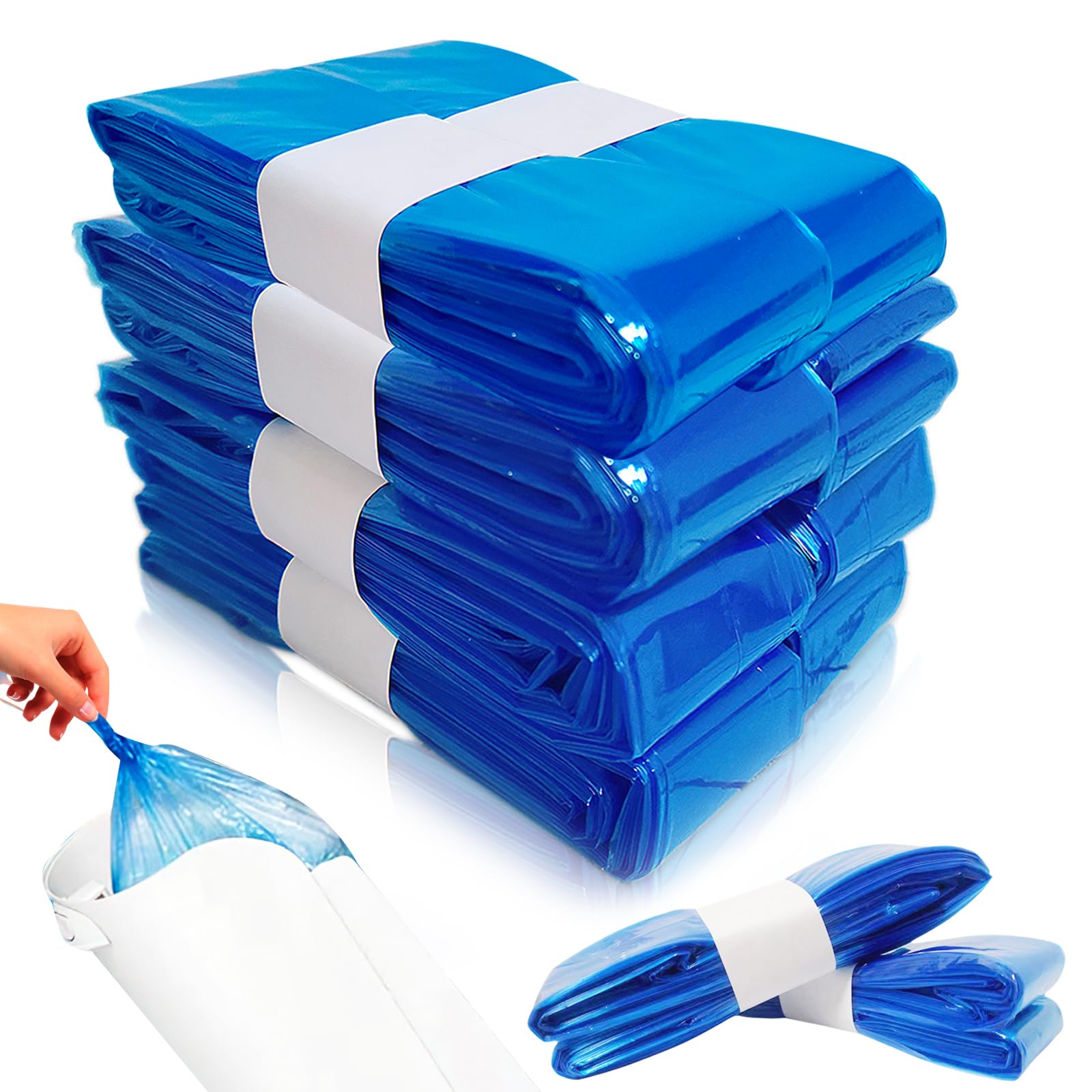 Ricarica Secchio Pannolini - Confezione Da 12 Rotoli | Pellicola Extra Spessa 4.5m | Compatibile Con Tutti I Secchi - Foto 3