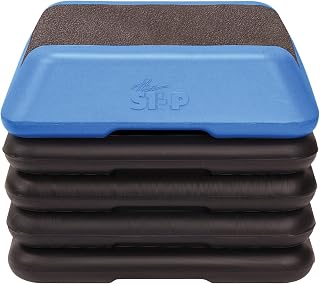 The Step Adjustable High Step Aerobic Platform with 4 Risers - USA-Made Home Gym Fitness Stepper for Cardio & Strength
