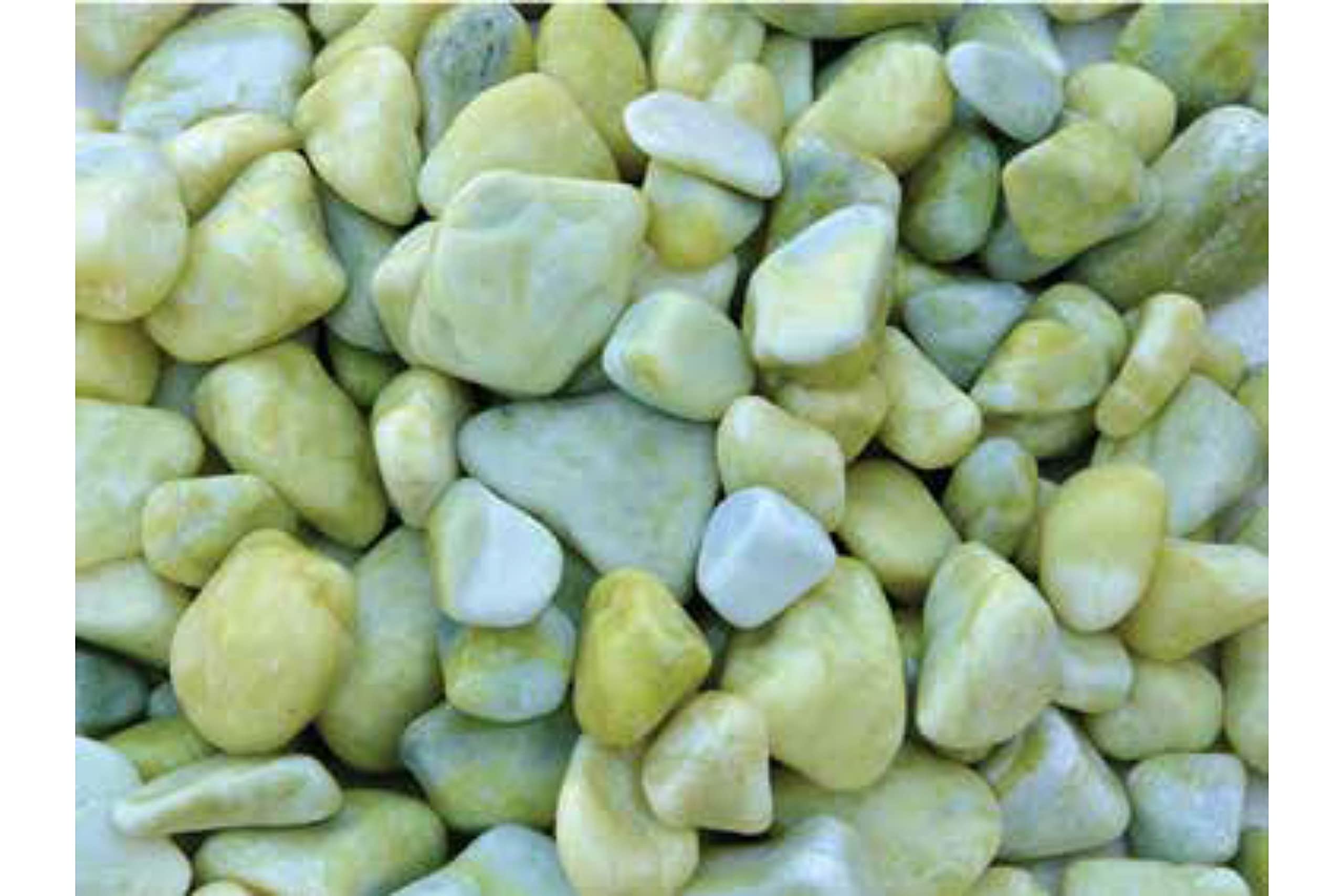 Naturally Green LEMON YELLOW Pebbles Stones for Decoration, Garden, Plants Pots, Aquarium, Fountain & Home Décor. 10kg (B0984H9H5L) Amazon Price History, Amazon Price Tracker