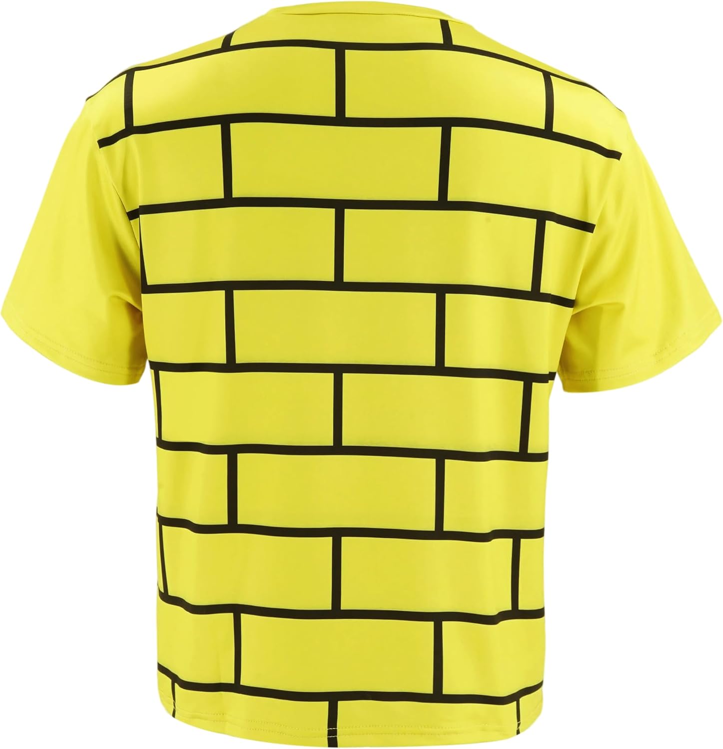 Yellow Brick T-shirt Adult Halloween Cosplay Short Sleeves Shirt Tee
