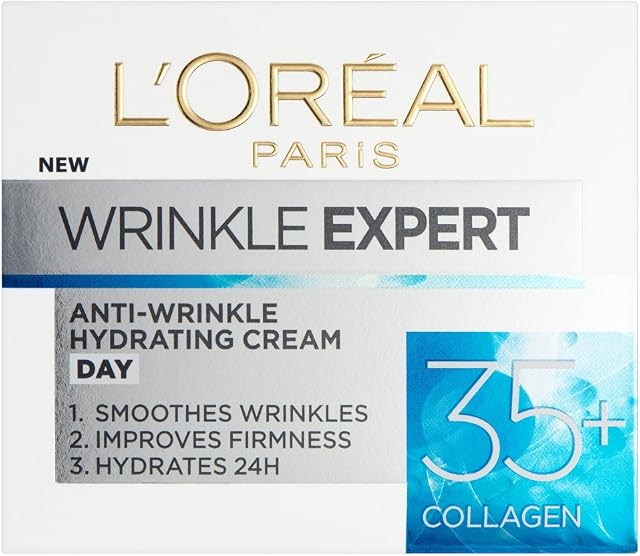 Skin Expert L'Oreal Paris 35+ Collagen Anti-Wrinkle & Hydrating Day Cream, Fresh Fragrance, 50 ml