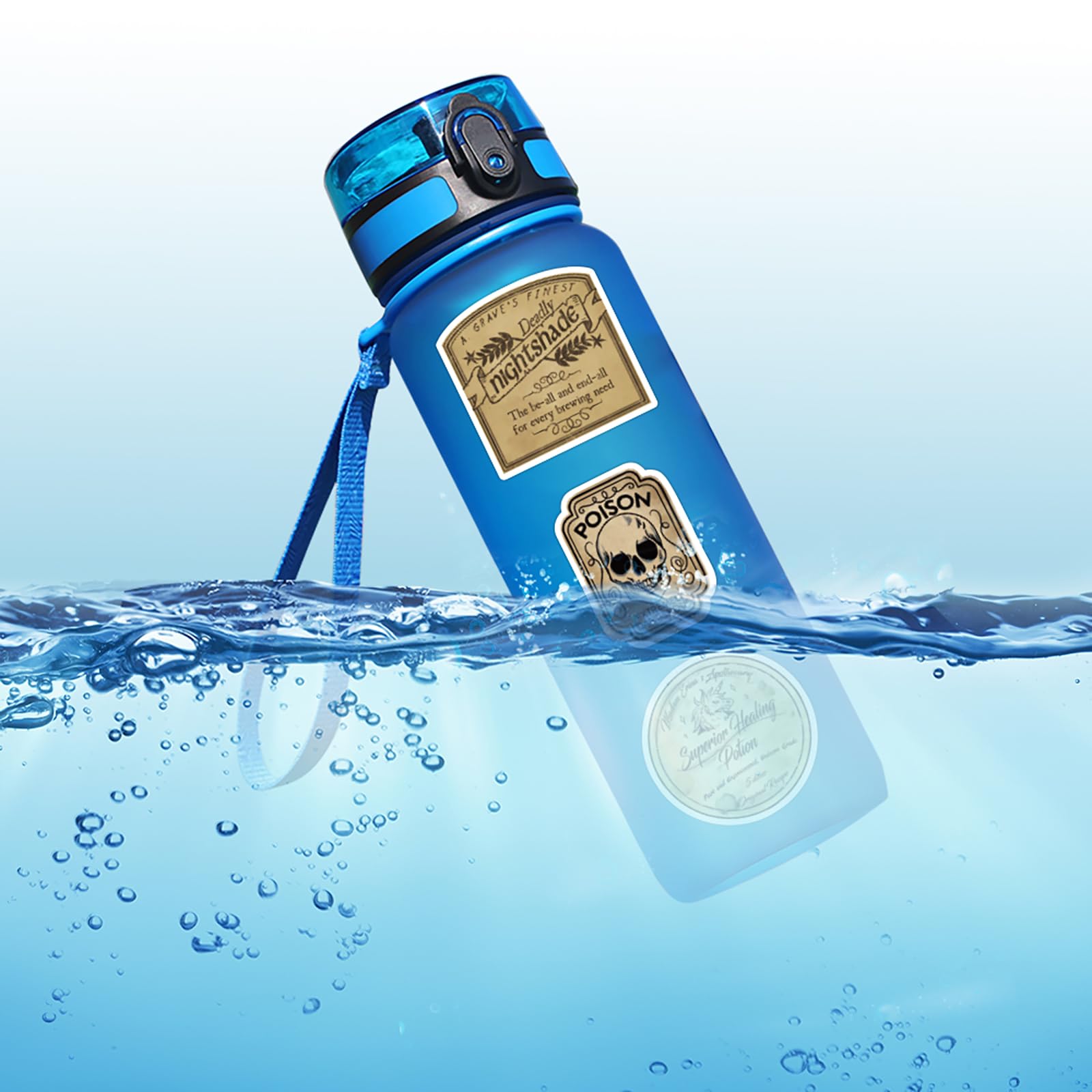 Lot Dé 50 Autocollants Pour Bouteille De Potion Magique De