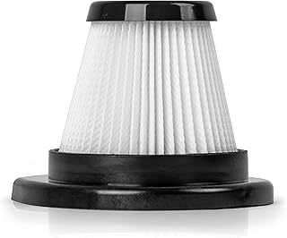 Duronic VC9 Filter Staubsaugerfilter, Ersatzfilter VC9 Sauger, Filtert bis zu 99,9% Partikel aus der Luft, Schwarzer Luftfilter, HEPA Filter, 1 Staubsaugerfilter