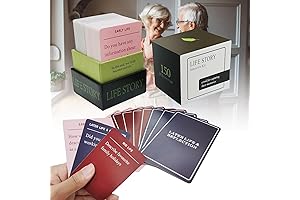150PCS Tales Life Story Interview Kit Cards: Preserve Family Memories