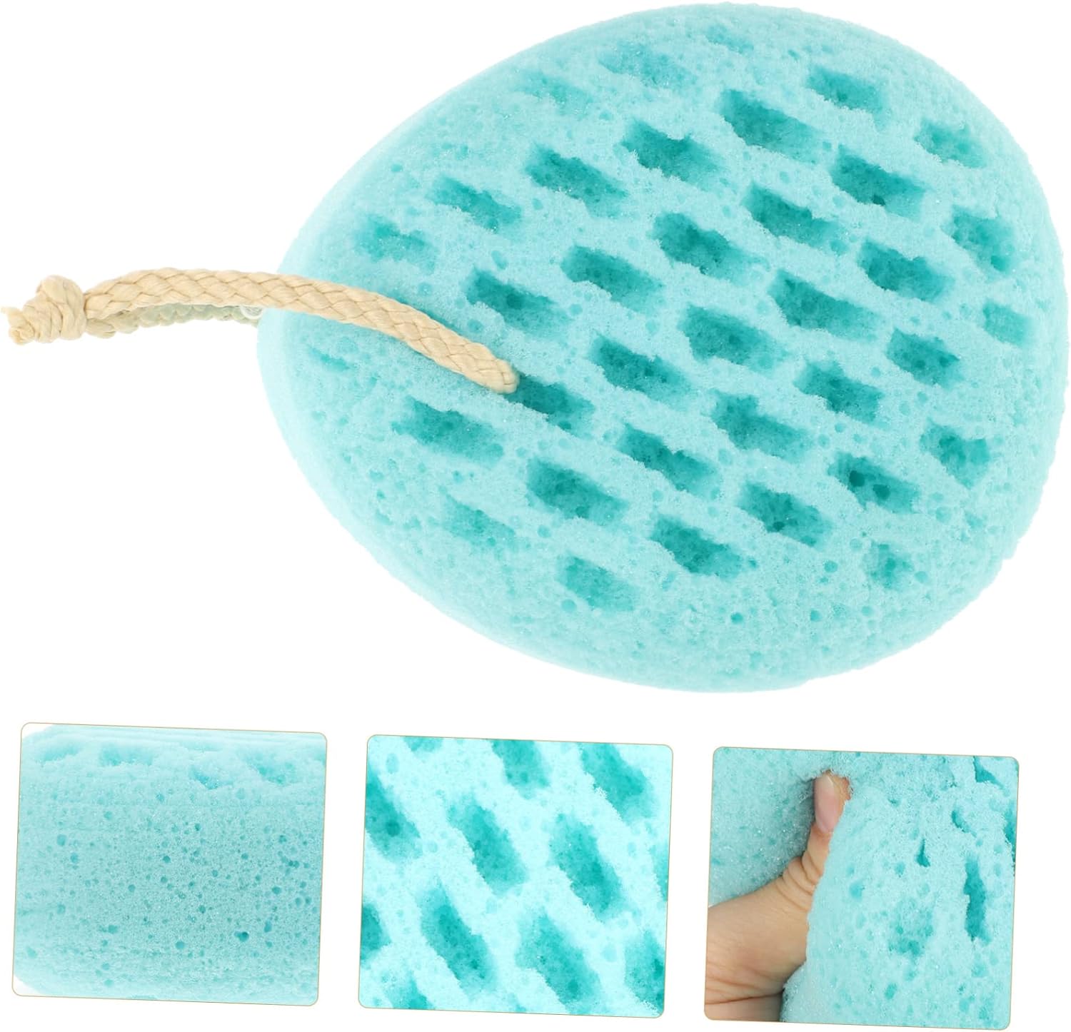 balacoo 5pcs Exfoliating Bath Sponges Shower Sponge Bathroom for Shower Back Scrubber Bathing Body Scrubber