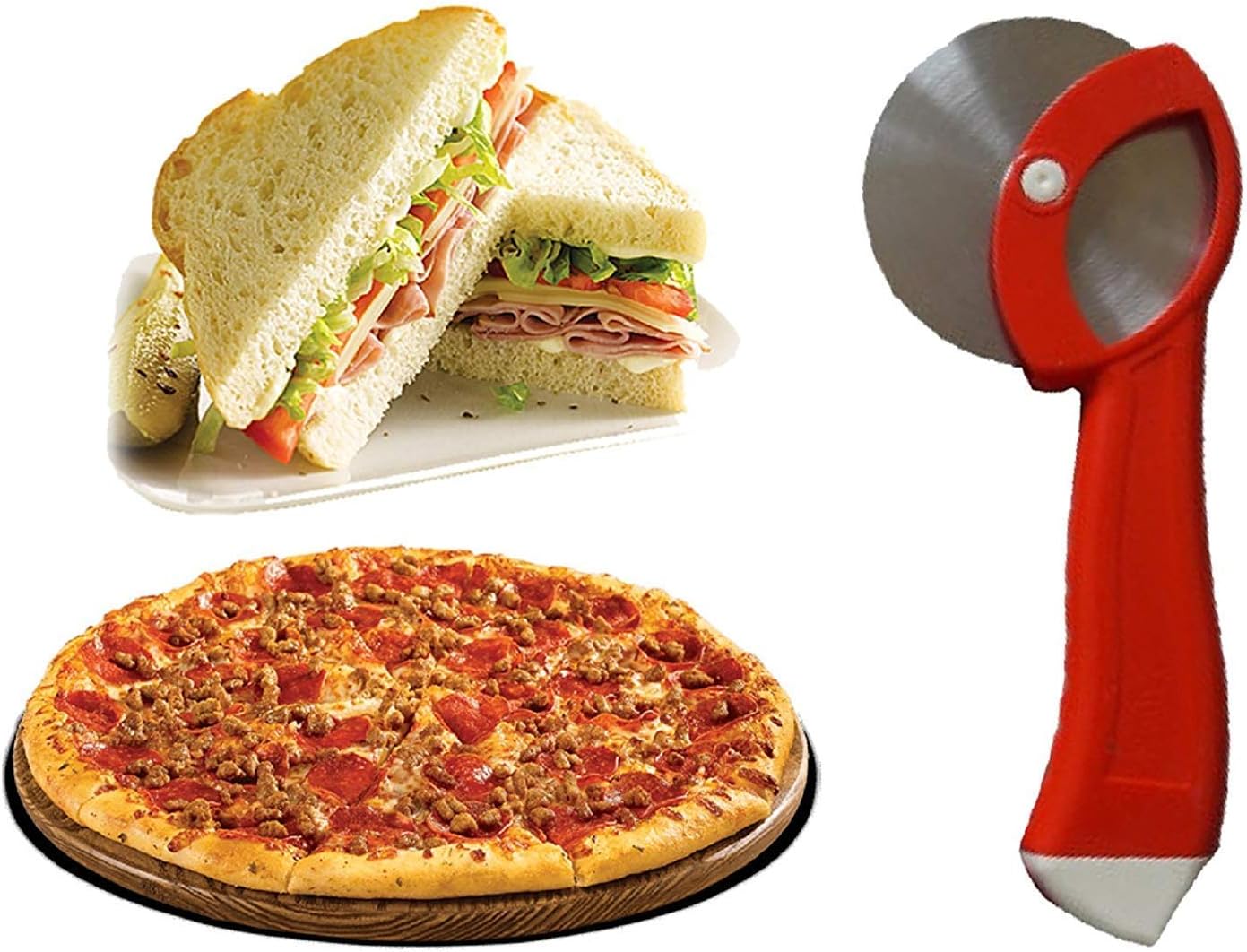 Pizza/Sandwich/Burger/Slicer/Multipurpose Cutter