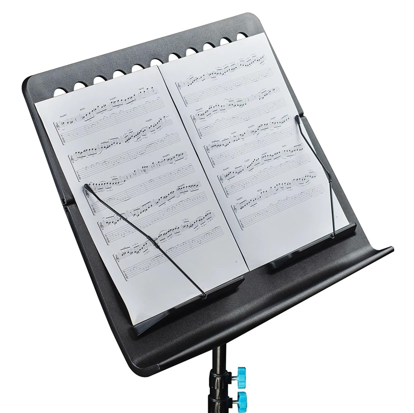 Atril Musica Soporte for partituras Plegable, trípode de aleación de Aluminio Desmontable, Soporte for atriles de música de Altura Ajustable con Bolsa de Transporte