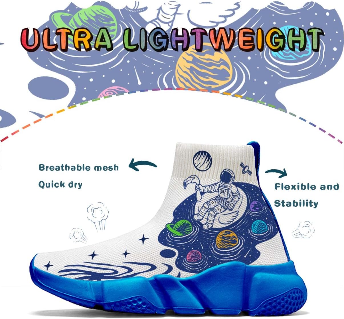 Unicorn Shoes for Boys Girls Kids Sneakers Tennis Shoes Painted Running Shoes