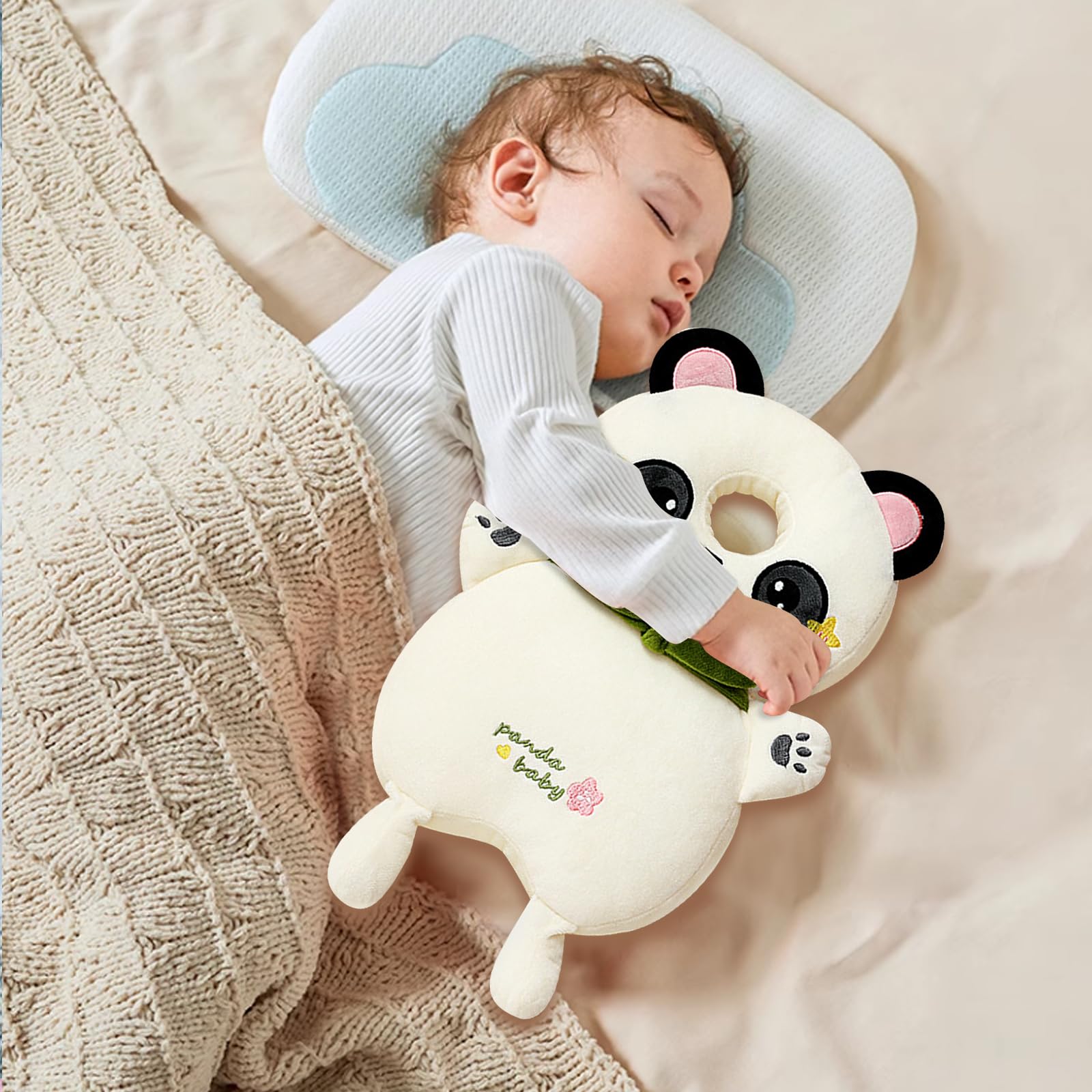 Toddler Baby Head Protector Cushion Backpack Wear,Baby Head Protector Backpack (Panda?