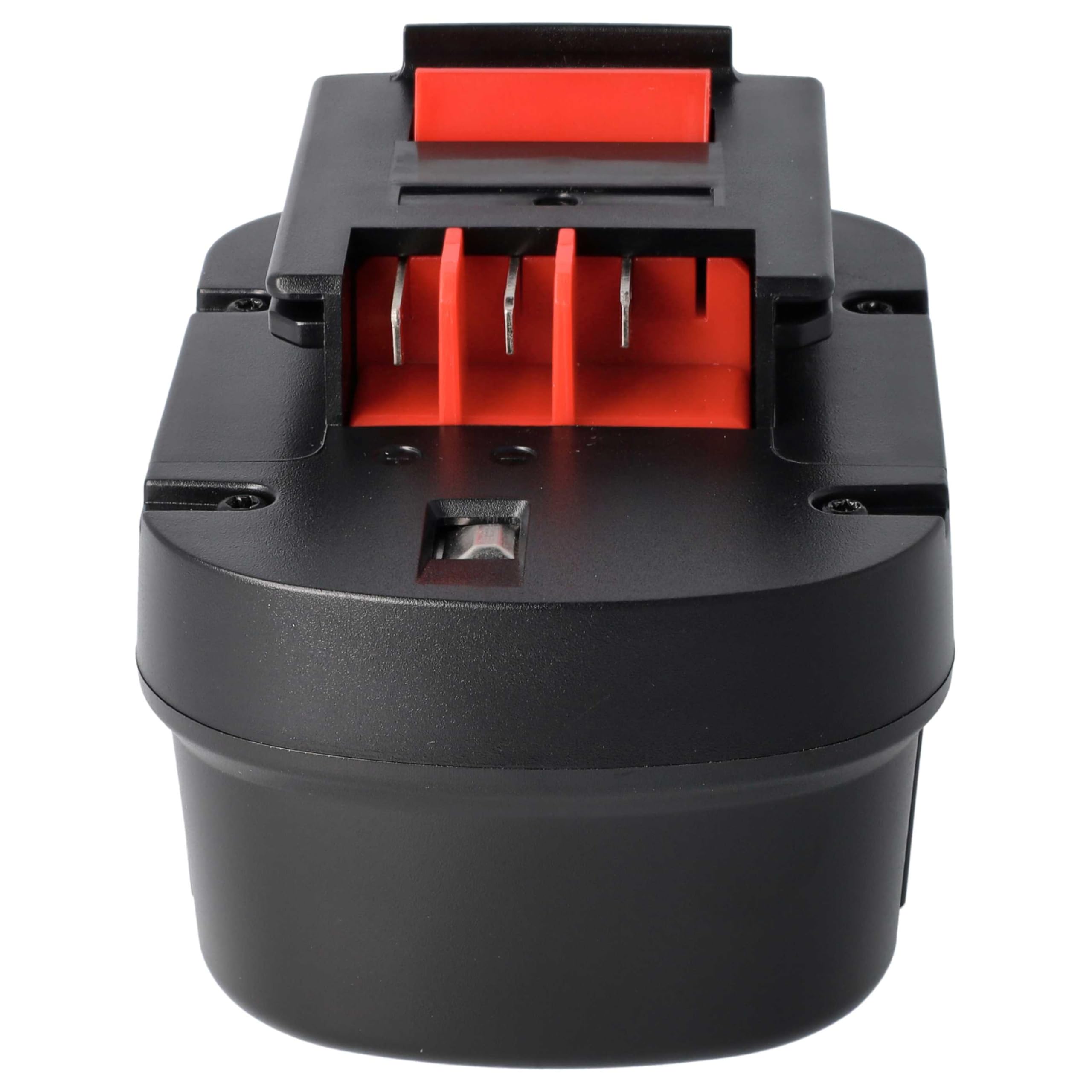 vhbw 3x NiMH akumulator 1500 mAh (12 V) pasuje do elektronarzędzi narzędzia Powertools Tools Black & Decker HP126F2B, HP126F2K, HP126F3B, HP126F3K, HP126FBH