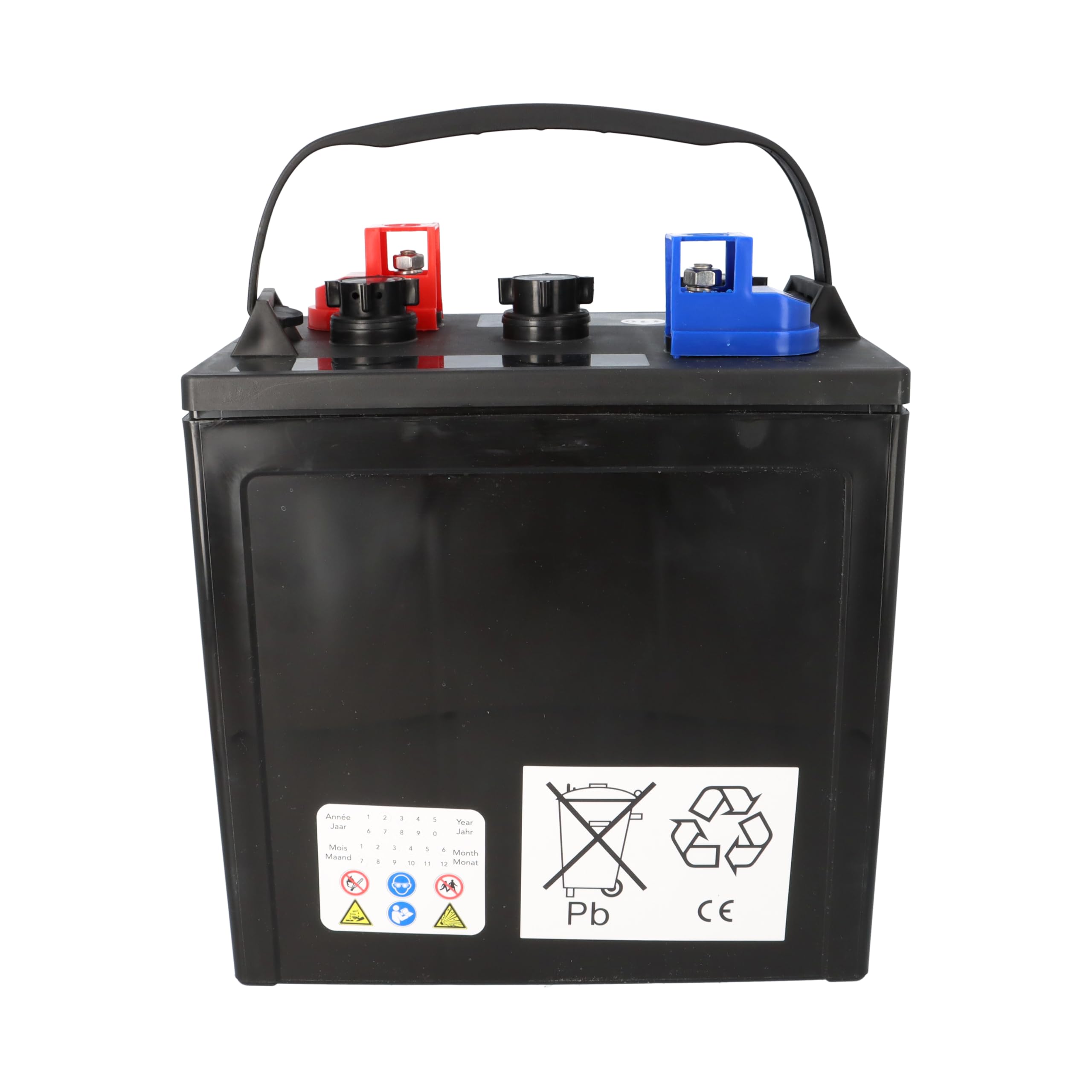 Set: 4× 6V 225Ah Deep-Cycle Traktionsbatterie – zyklenfest & robust – für Golf Carts, Reinigungsmaschinen & Hebebühnen – UTL – kompatibel Trojan T-105/T-105 Plus, Crown CR220HD, Q-Batteries 6DC-225