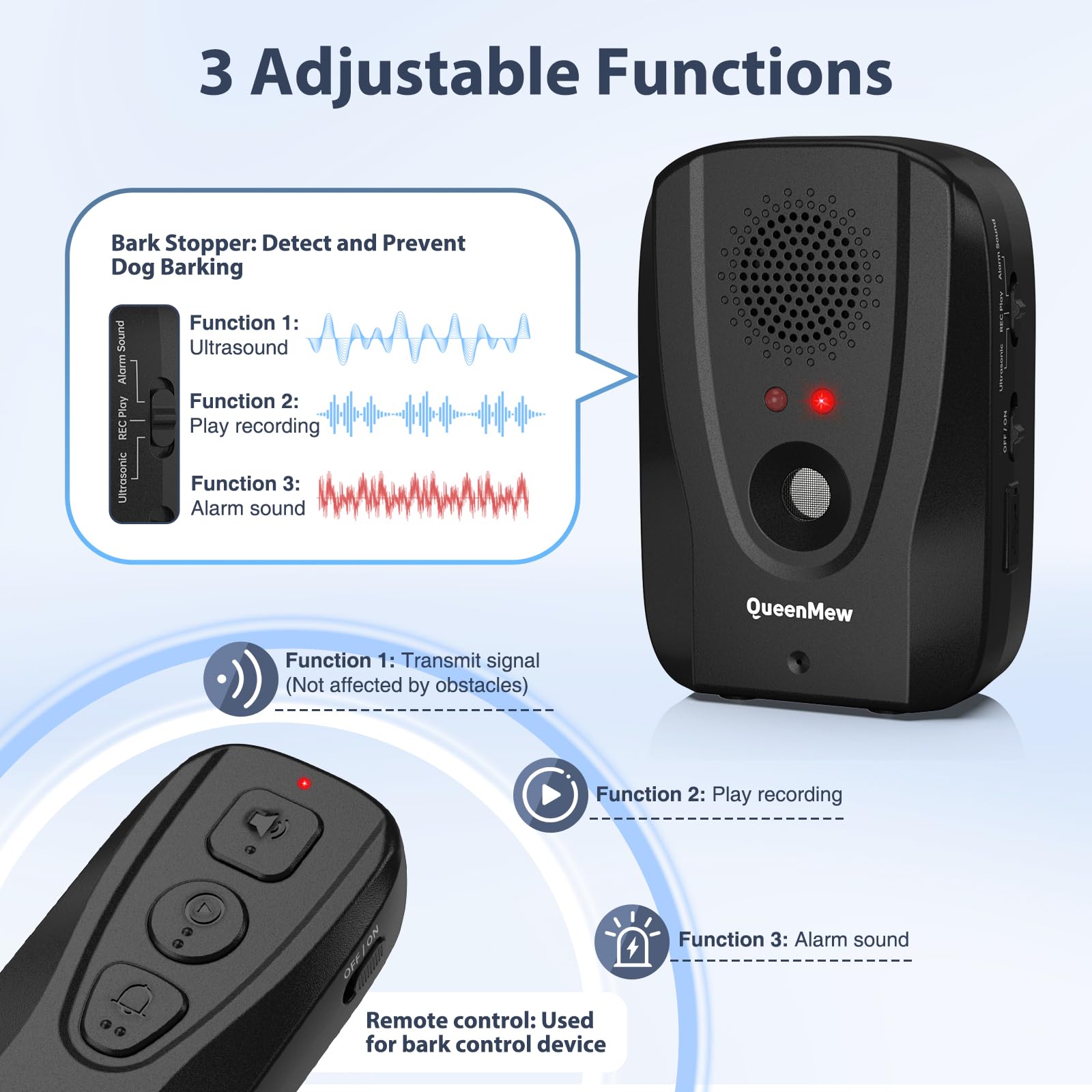 Best Ultrasonic Dog Bark Deterrent Device With Remote Control