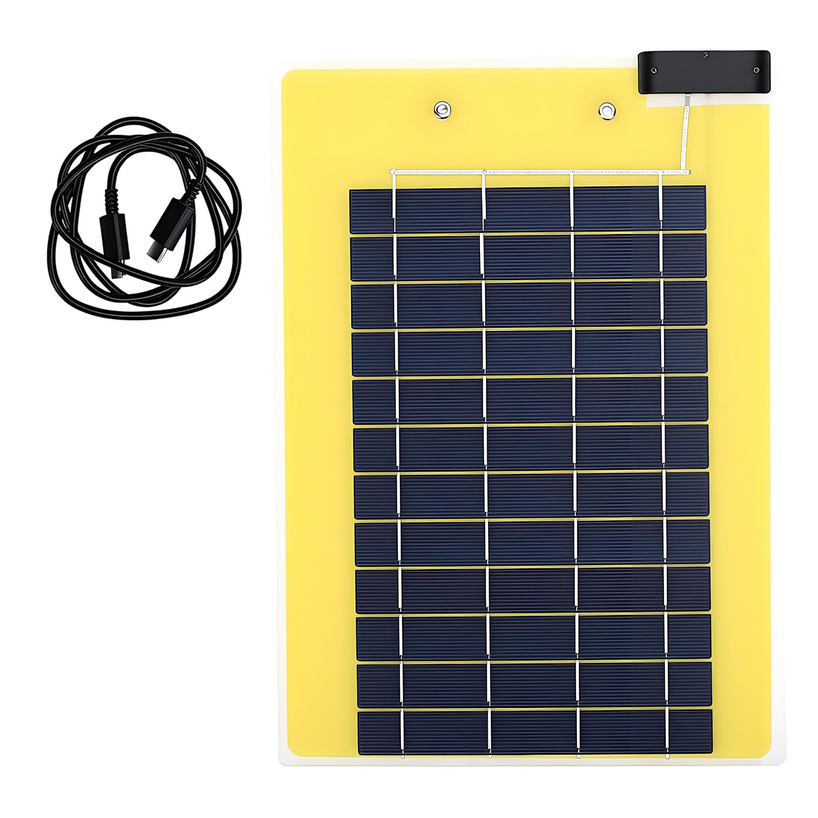 Cazstyk A Solar Charging Panel Portable Double Usb Solar Panel Charging Board For Camping Trip Power Nd Travel For Camping Nd Hiking
