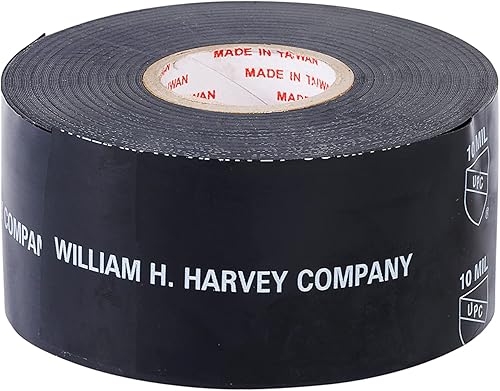 Harvey Black Pipe Wrap, 10 Mil.