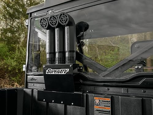 Miniatura 5 de SuperATV Kit de esnórquel Ranger para Polaris Ranger 1000  Ranger 1000 Crew 2020+  Incluye esnórquel para caja de aire, entrada de cinturón y escape