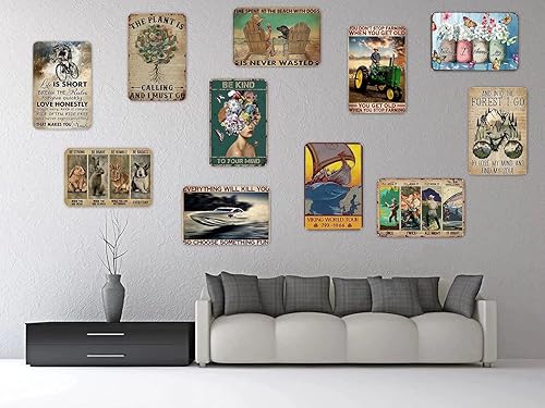 Miniatura 4 de Letrero de metal negro para baño, «Wash Your Paws», panel de pared, decoración artística retro para el hogar, baño, bar, cafetería, granja, 8 x 12