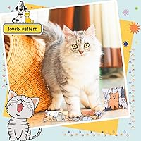 Vista 6 de Hungdao 8 piezas de hierba gatera Kicker Toys Cat Kick Sticks interactivos juguetes de almohada para gatitos interiores suministros para masticar