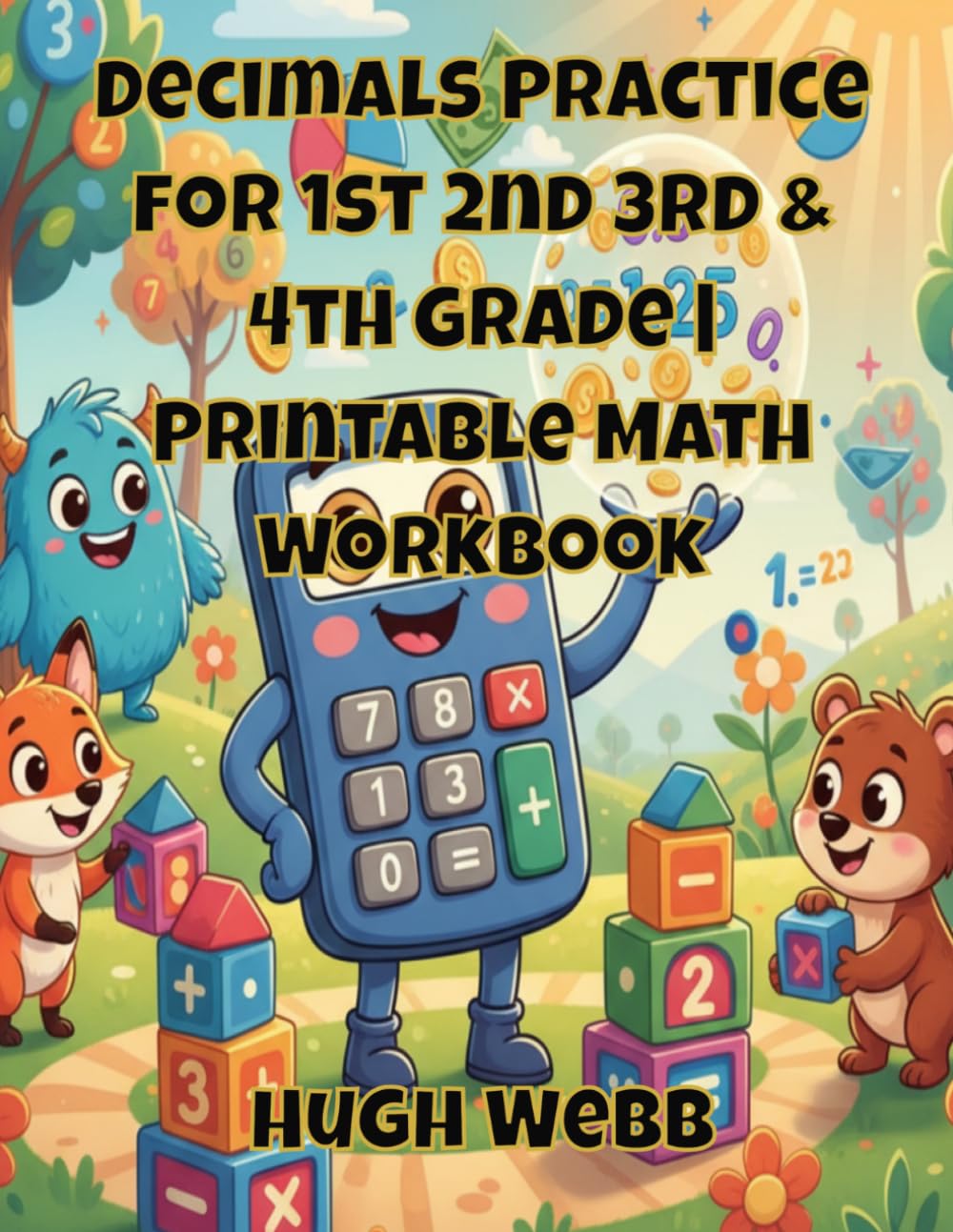 Decimals Practice for 1st 2nd 3rd & 4th Grade | Printable Math Workbook