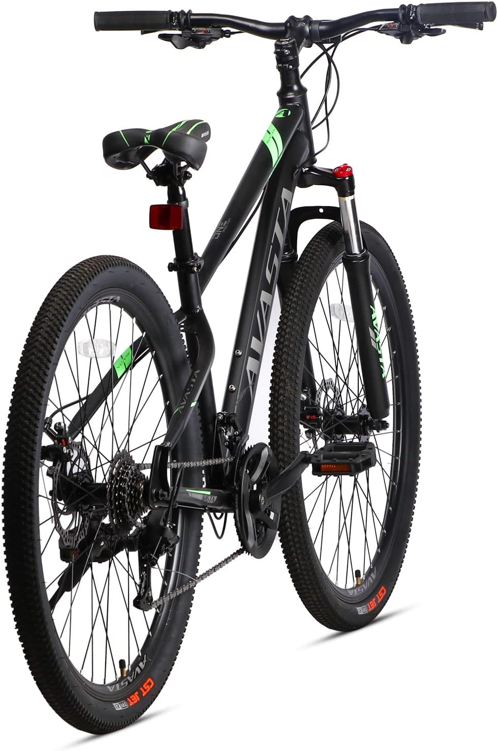 Rider height guide for AVASTA Mountain Bike