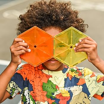 Amazon.com : CONNETIX Rainbow Geometry Pack, 30 Pieces