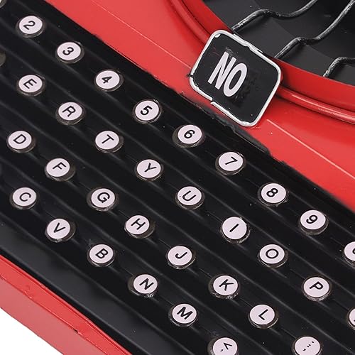 Miniatura 6 de Modelo de máquina de escribir retro vintage, modelo de máquina de escribir vintage portátil, modelo de máquina de escribir vintage, modelo de