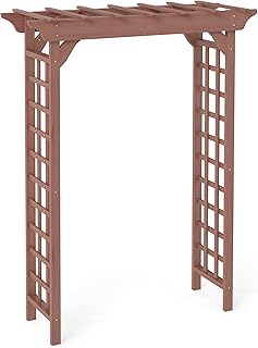 10 Outdoor Patio Trellis Ideas for Shade and Vertical Style 2 3-in-1 Wooden Arbor, Wedding Arch Ceremony Backdrop with Pressure-Treate...