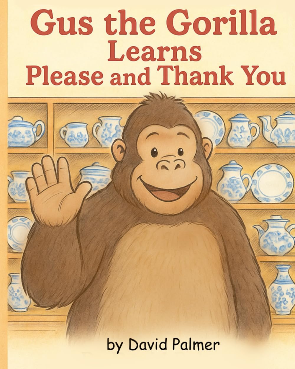 Gus the Gorilla Learns Please and Thank You: A Funny and Heartwarming Children's Book About Manners, Saying Please and Thank You, and Being Kind (Gus the Gorilla Learns Manners)