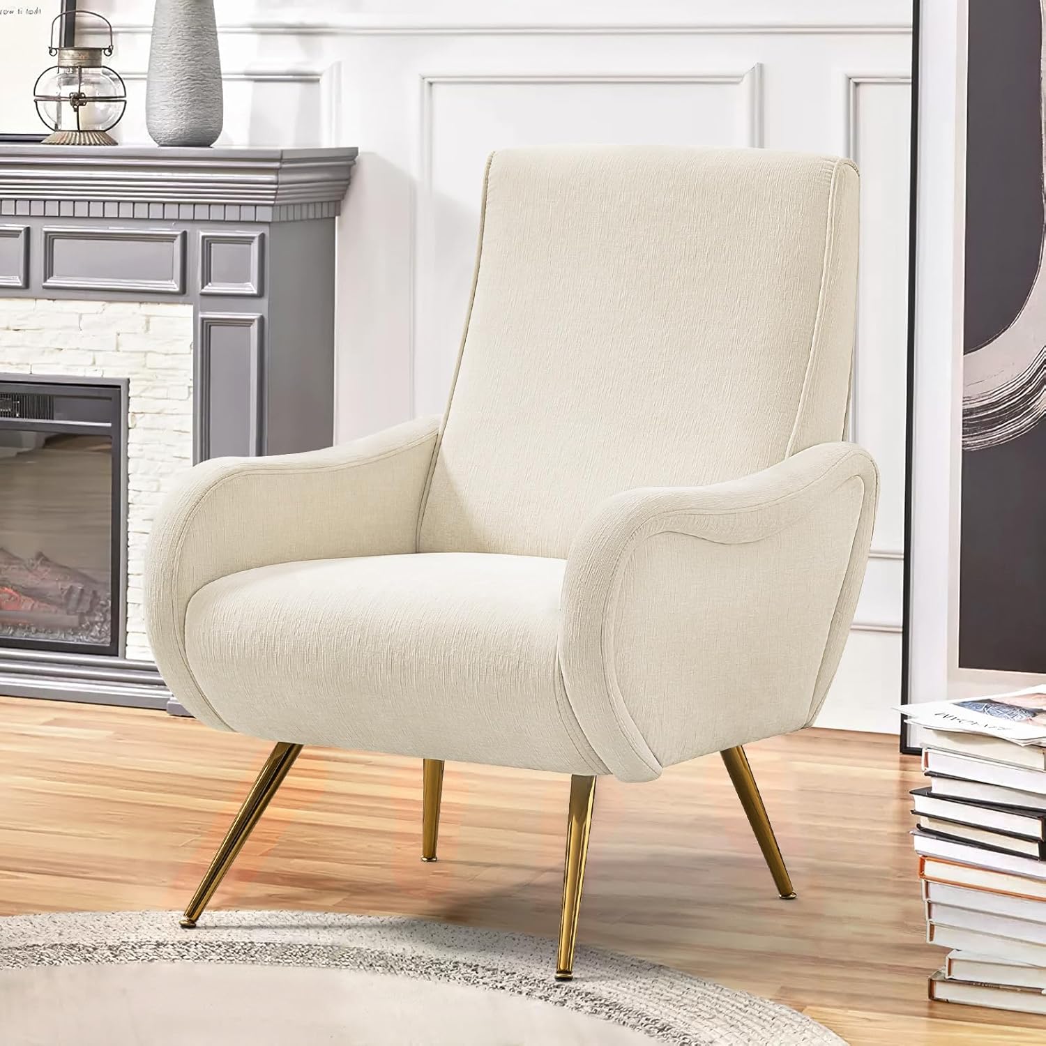 ELUCHANG Oversized Accent Chair, High Back Modern Martinique Ubuy