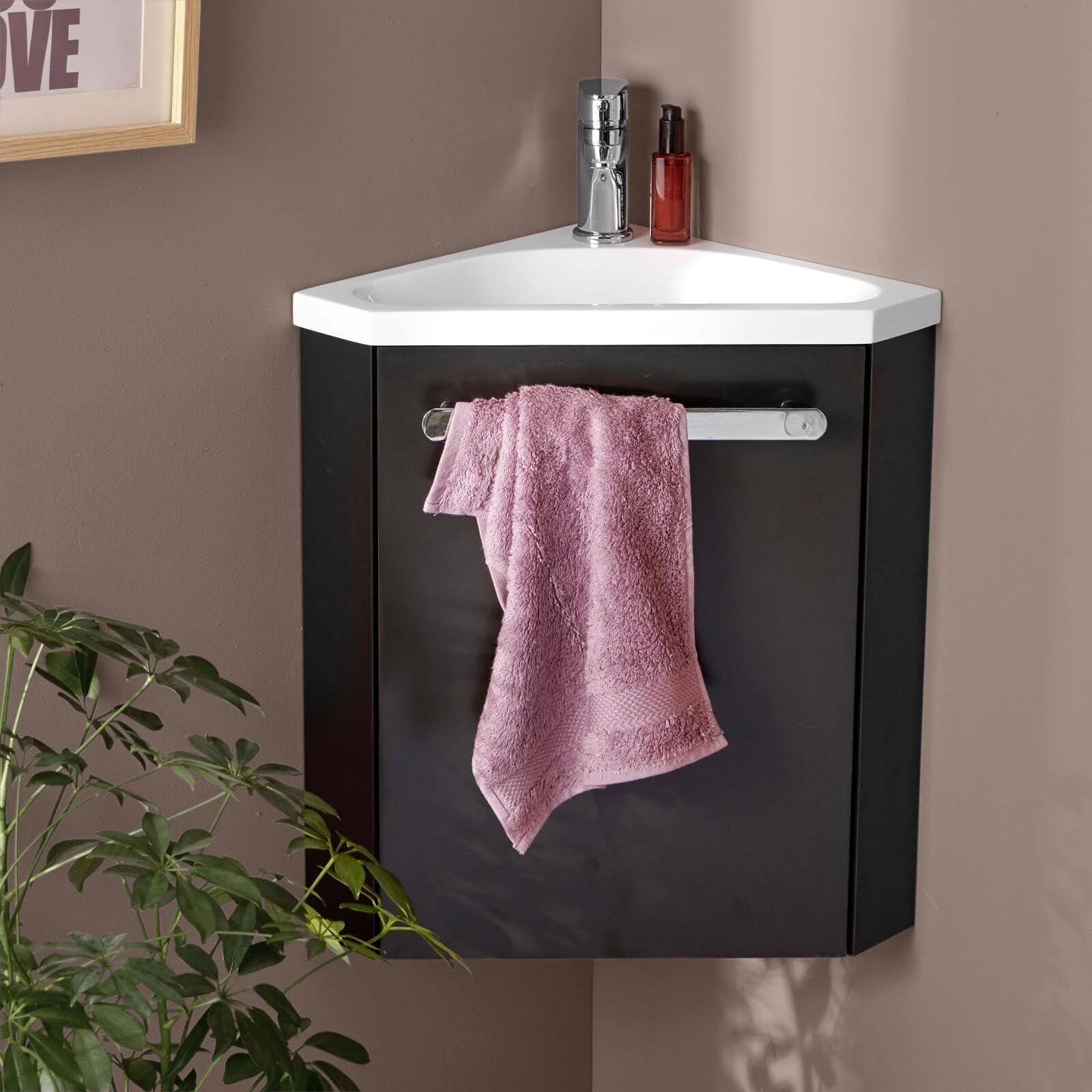MOB-IN Meuble Lave-Mains d'angle SKINO