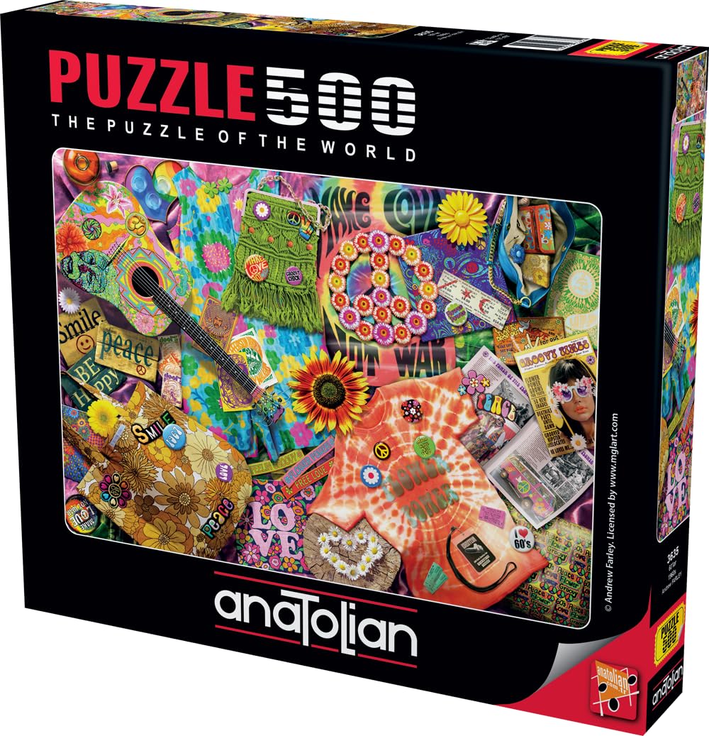 Anatolian Puzzle - 1960s, 500 Piece Puzzle, #3635