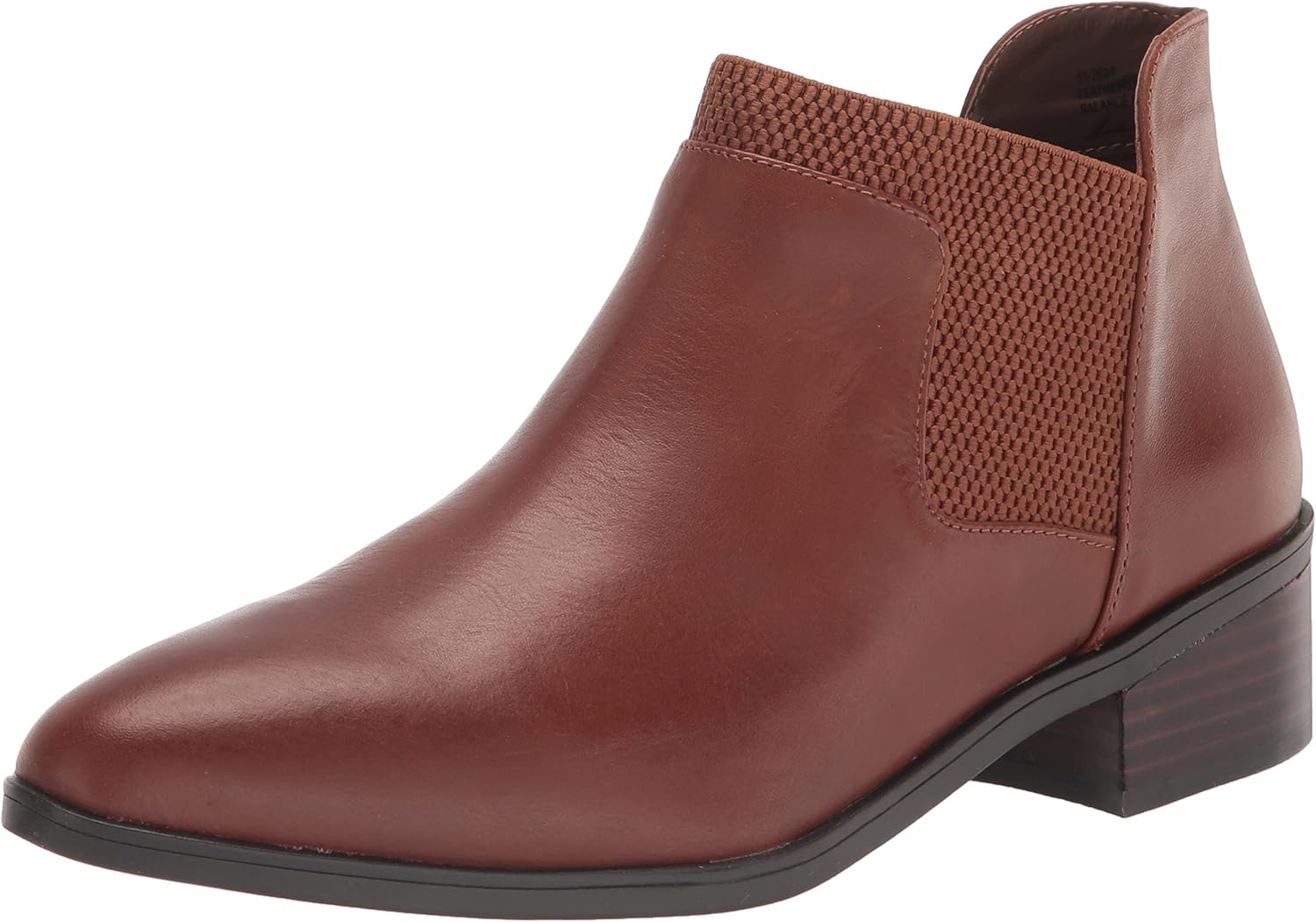 Bella Vita Women's Jamila, Camel Burnished Leather, 7 X-Wide