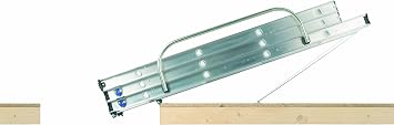 Abru Arrow 3 Section Aluminium Loft Ladder