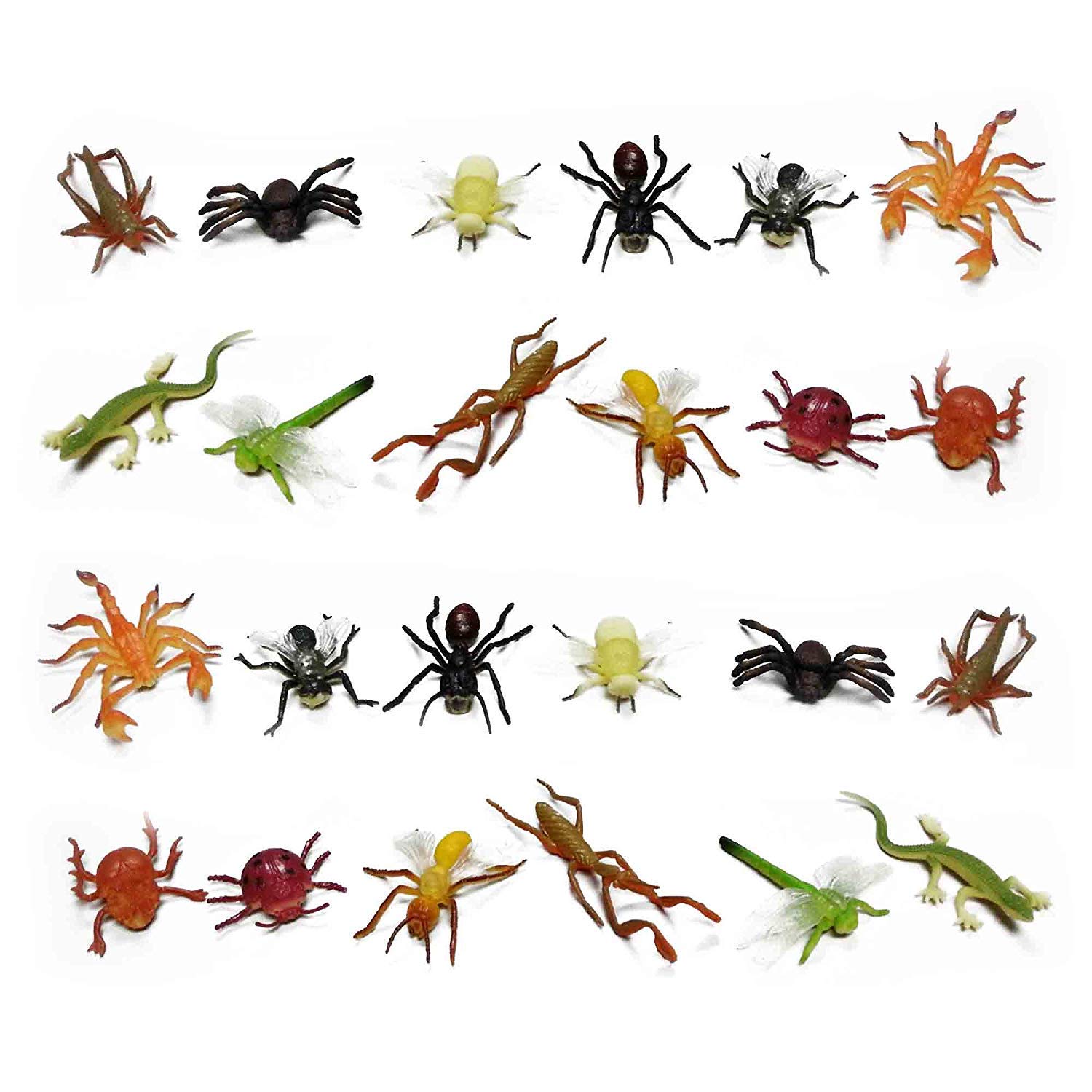 Fun Central Packs Of 12 Pieces Mini Bugs Insects Desertcart