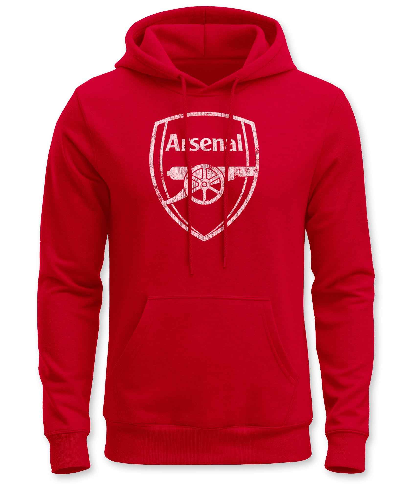 Arsenal FC Mono Badge Fleece Pullover Premium Soccer Hoodie