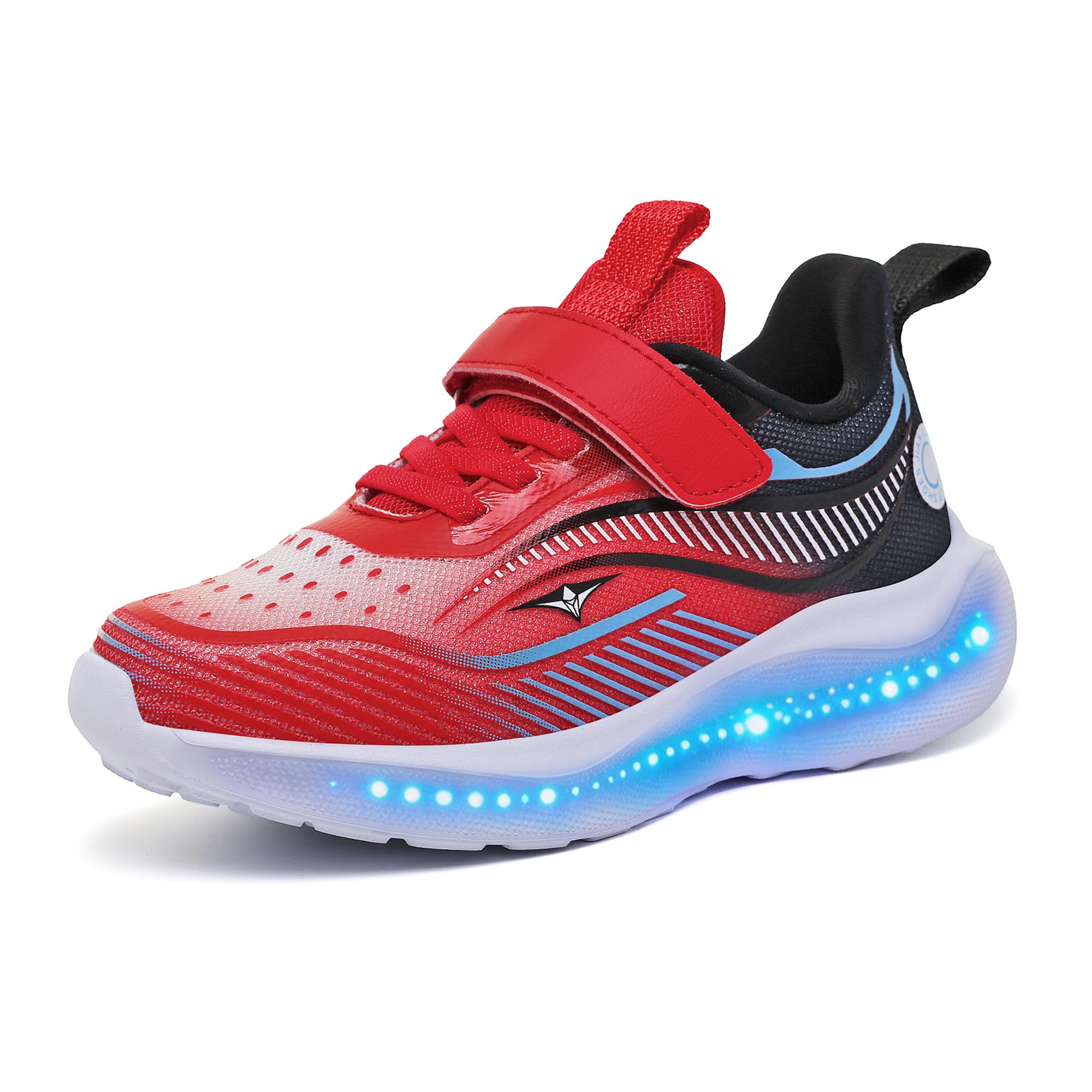 YUNICUS Scarpe da ginnastica per bambini, ricaricabili tramite USB, per ragazzi e ragazze
