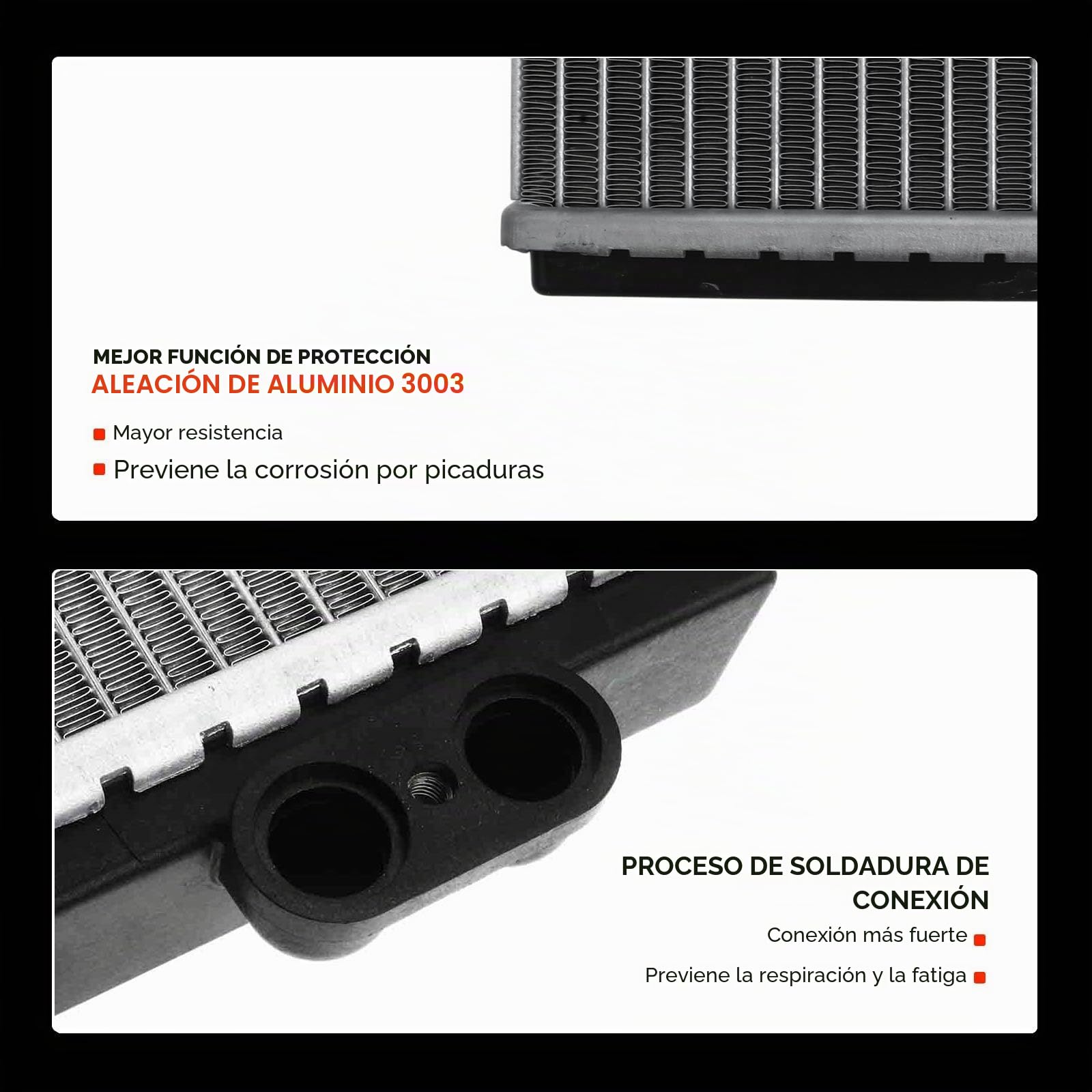 Frankberg Intercambiador de calor para calefacción interior 7412085C10 | Compatible con Vitara ET TA TD, Vitara Cabrio ET TA, X-90 EL