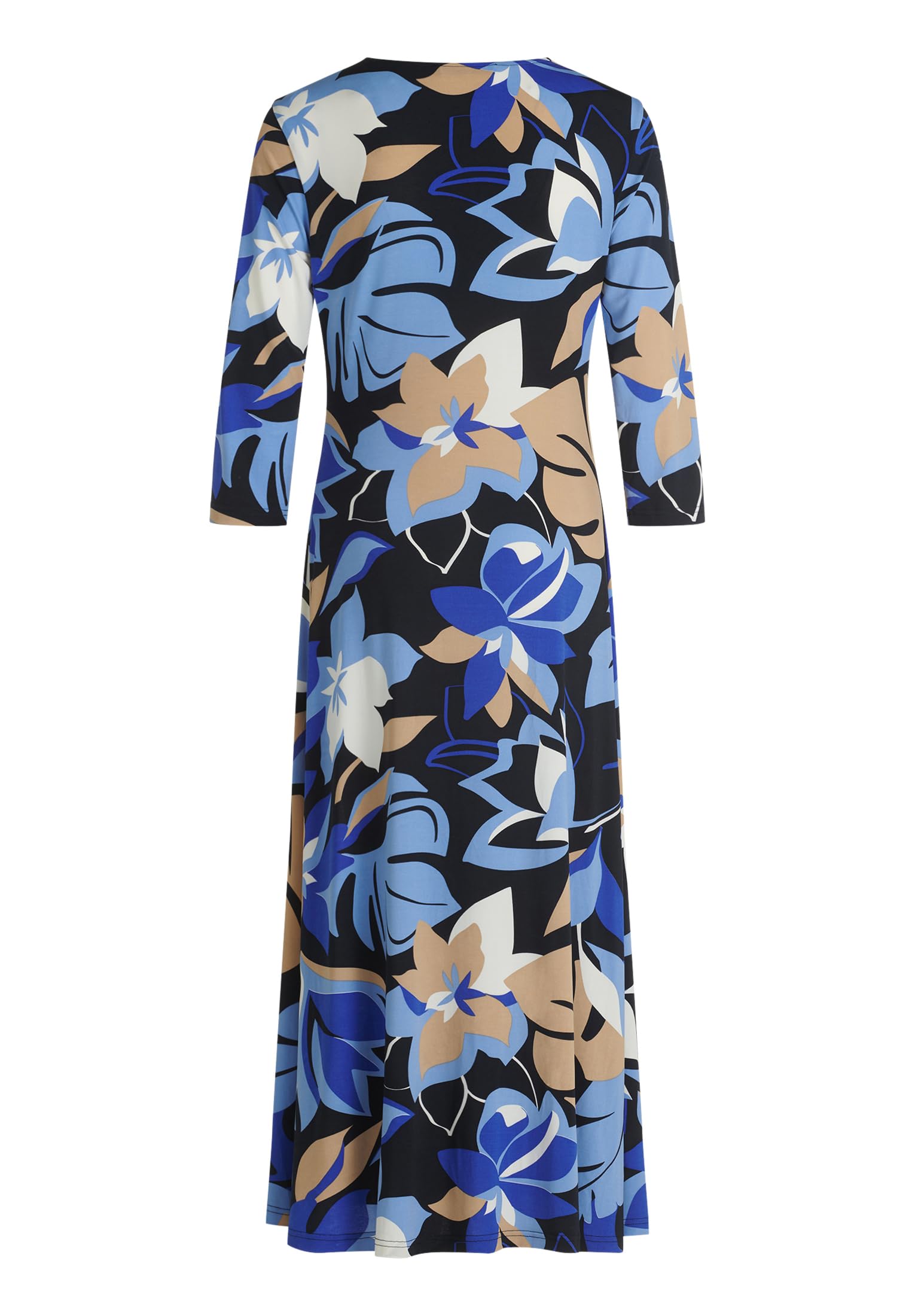Betty Barclay Damen Midikleid mit Raffung