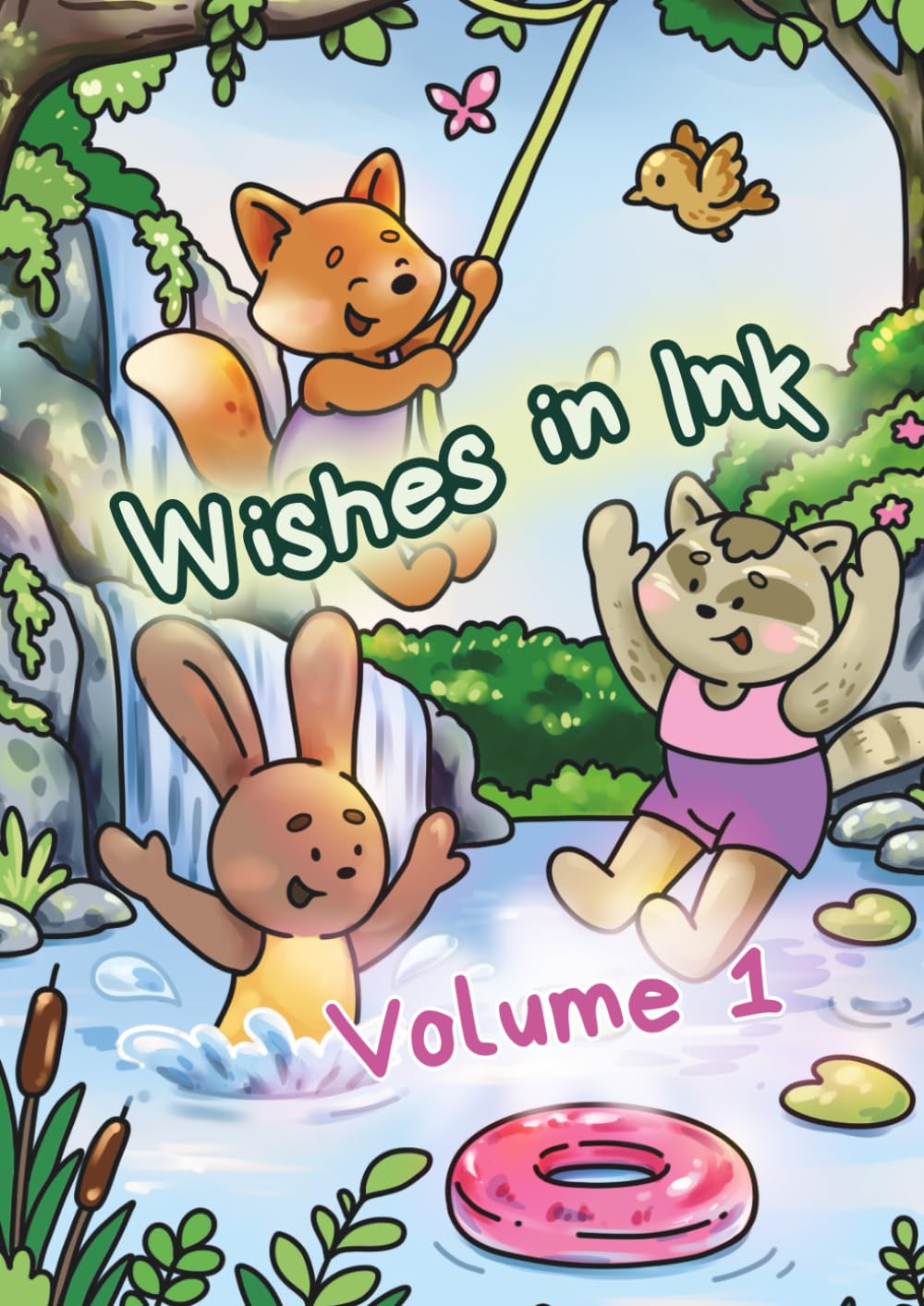 Wishes in Ink: Volume 1: A Charming Collection of Coloring Pages Featuring Animals, Nature, Holidays, Travel Adventures, and Cozy Forest Magic