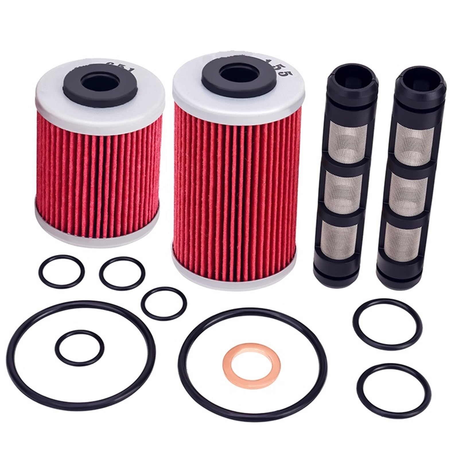 filtr oleju motocyklowego Pasuje do SMC Enduro 690SMC 690R 690 Duke R 75038046110 Części motocyklowe Zestaw filtrów oleju