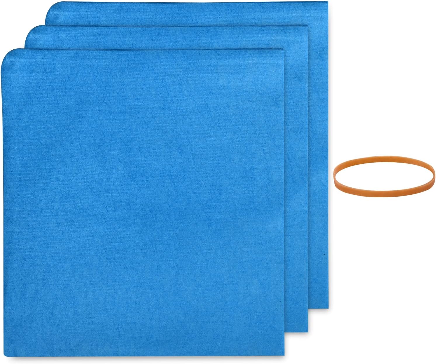 再利用可能なドライフィルター3枚 25-1217 Stanley 1-5ガロン ウェット/ドライ掃除機用 保持バンド1個付き