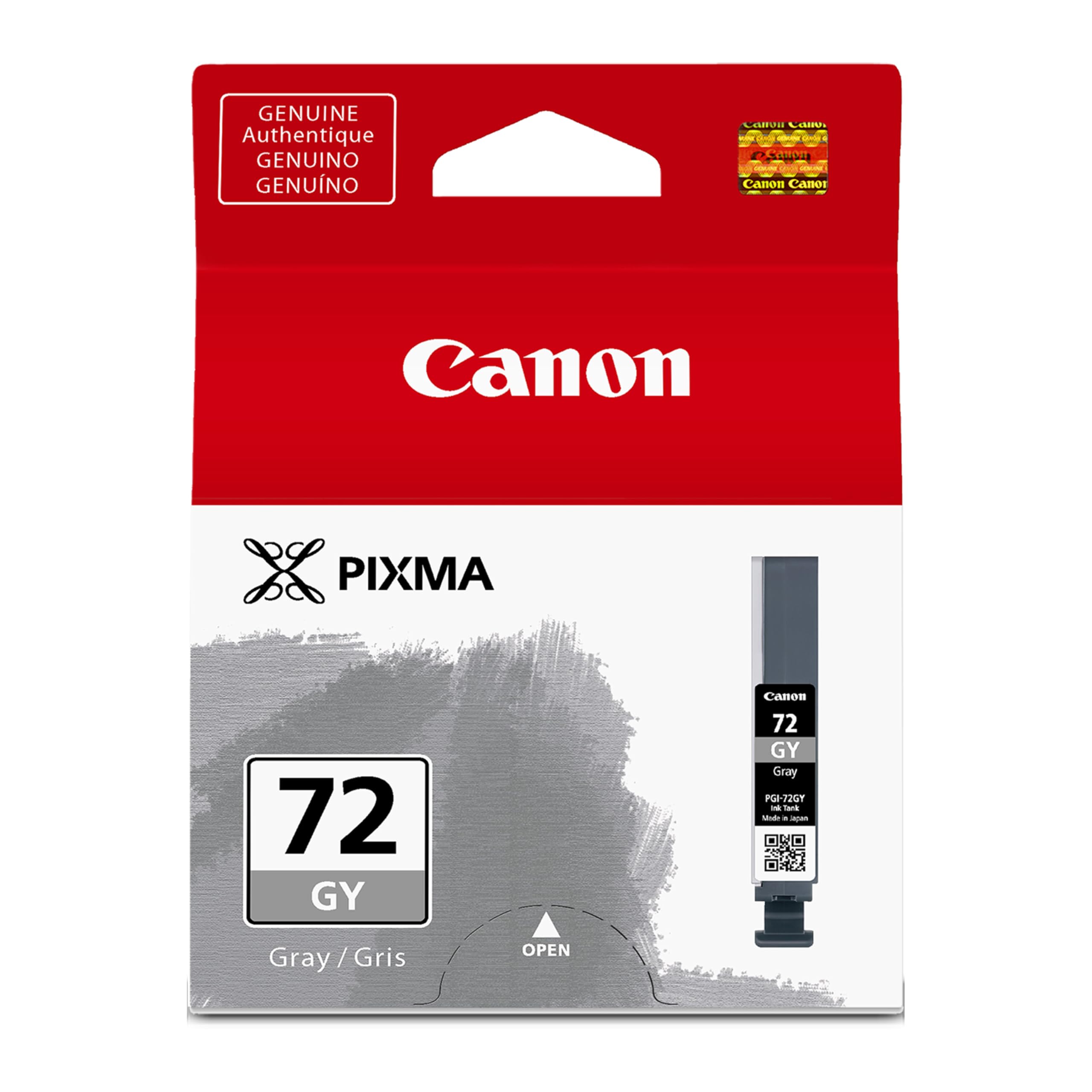CanonPGI-72 Genuine Gray Ink Tank, Compatible with PIXMA PRO-10 Printers