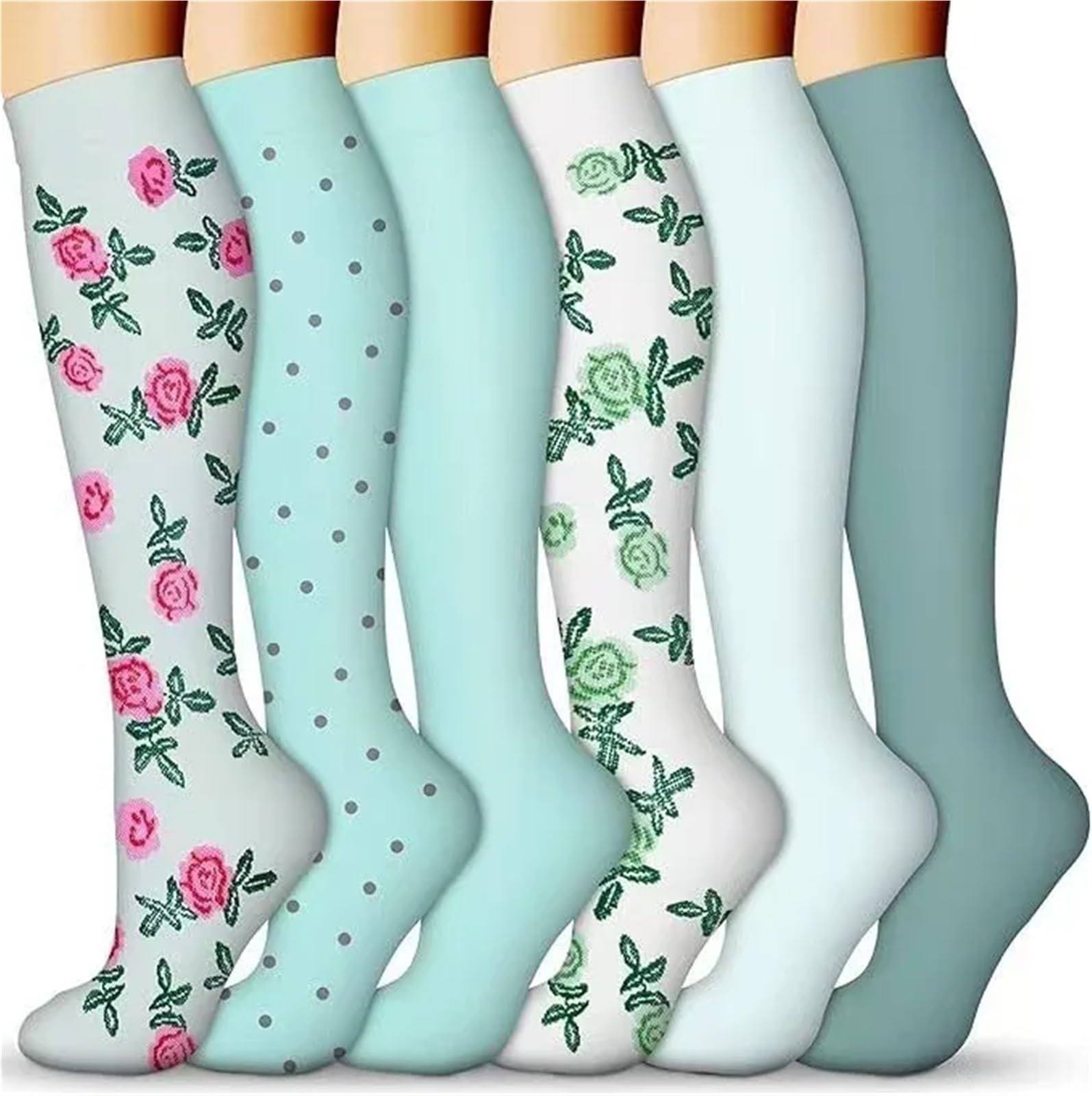 Medias de compresión Calcetines De Compresión For Leggings, Calcetines De Presión For Correr, Fútbol, ​​unisex, Edición Network Red, Calcetines De Presión For Enfermeras, Calcetines For Hombres Para A