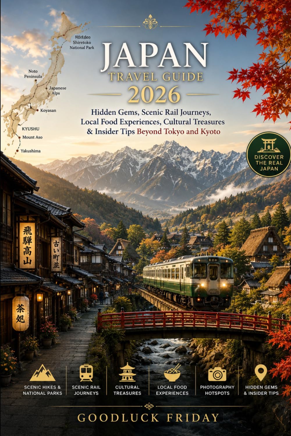 JAPAN TRAVEL GUIDE 2026: Hidden Gems, Scenic Rail Journeys, Local Food Experiences, Cultural Treasures & Insider Tips Beyond Tokyo and Kyoto