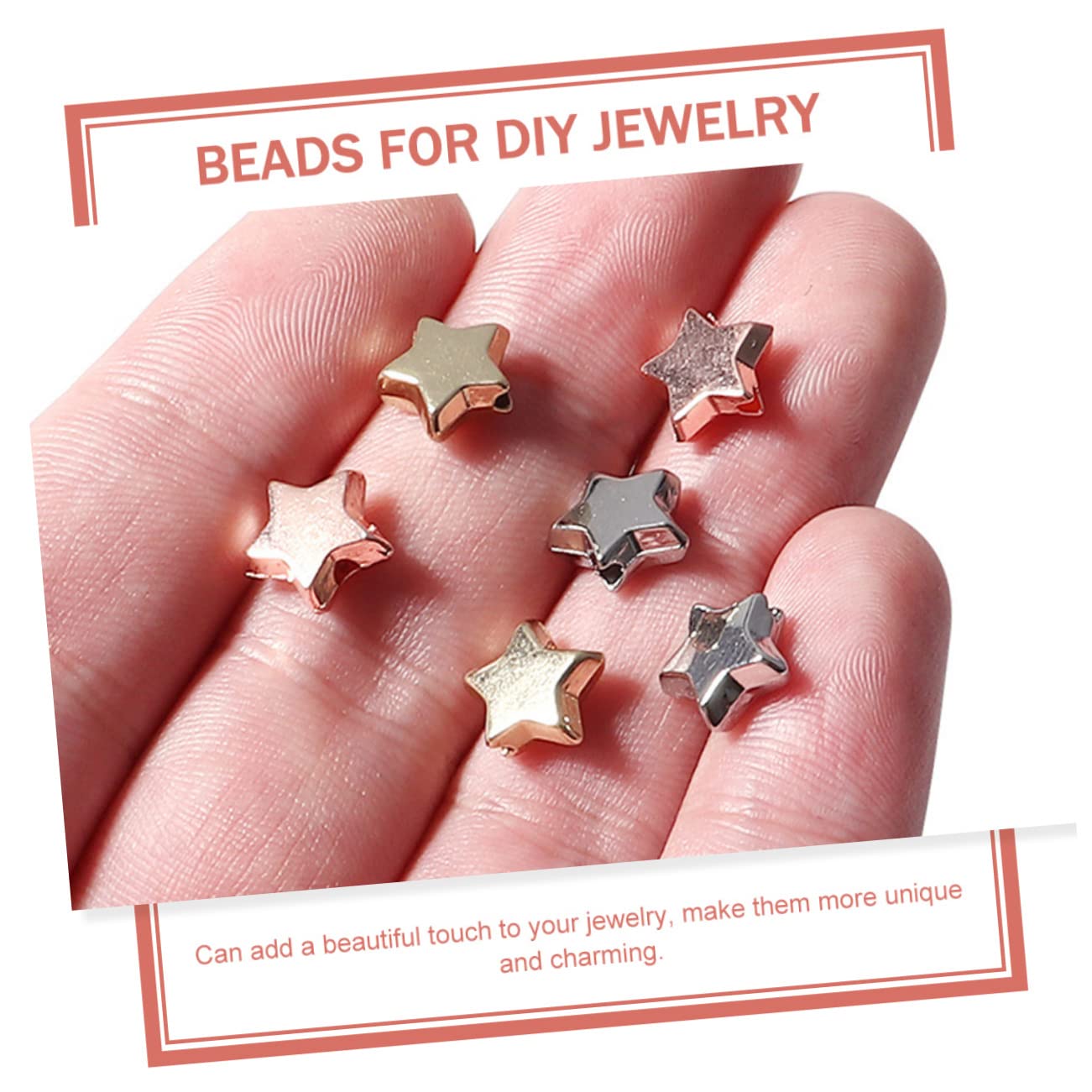 SHINEOFI 1200piezas Abalorios De Para y Pulseras Ccb Metalizado Por Paquete Para Manualidades De Joyería