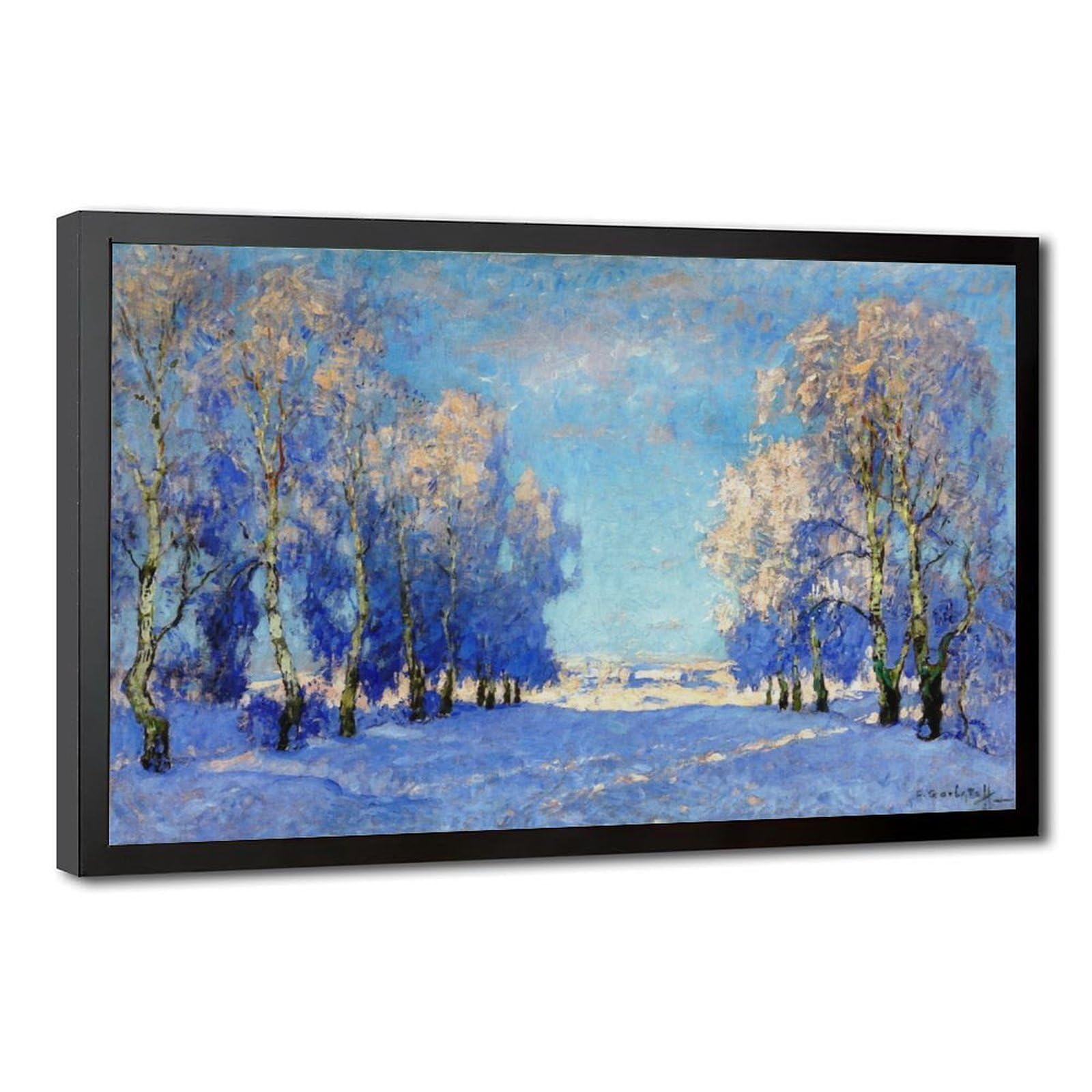 Impression sur toile Konstantin Gorbatov d'exception cadre suspendu 50x76 - 8
