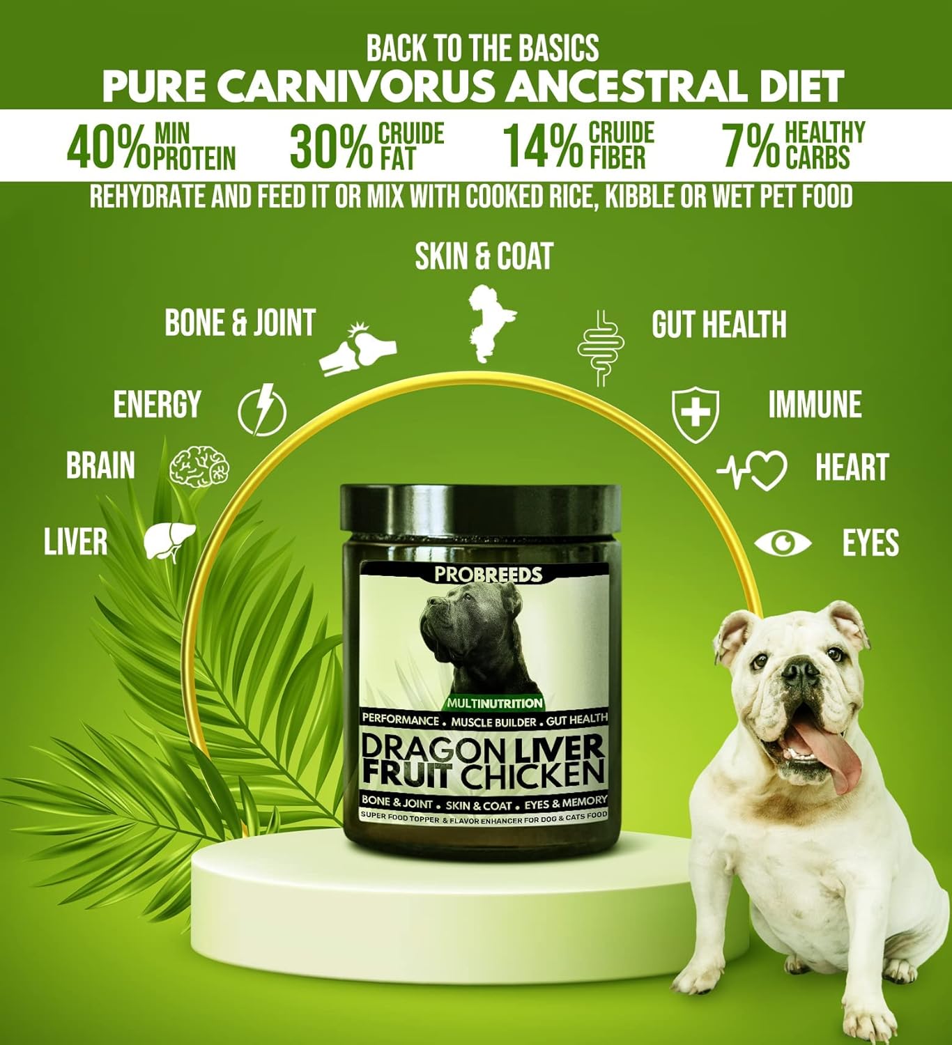 Pro Breeds Dog Food High Protein Multi Nutrition Diet Rich in